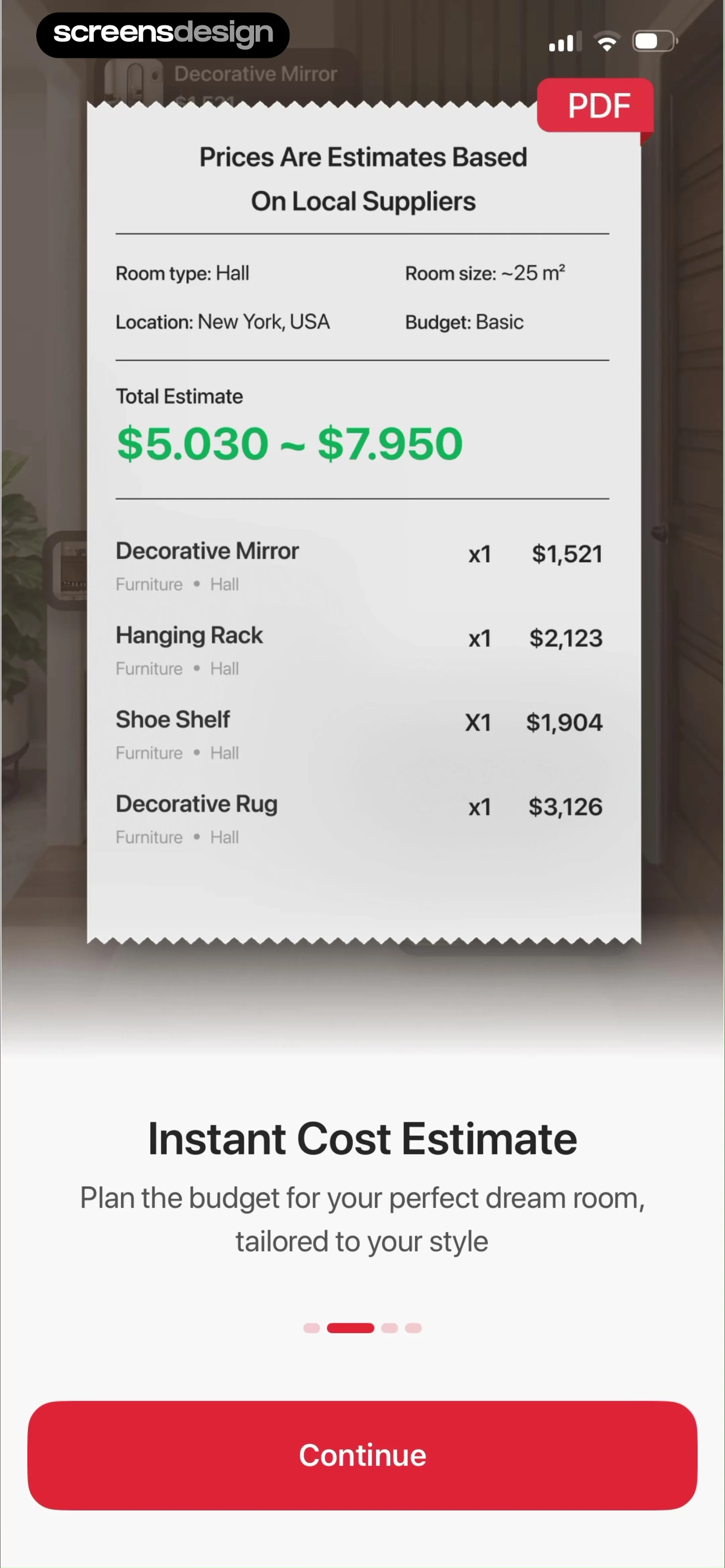 SnapHome: AI Interior Design screen 6