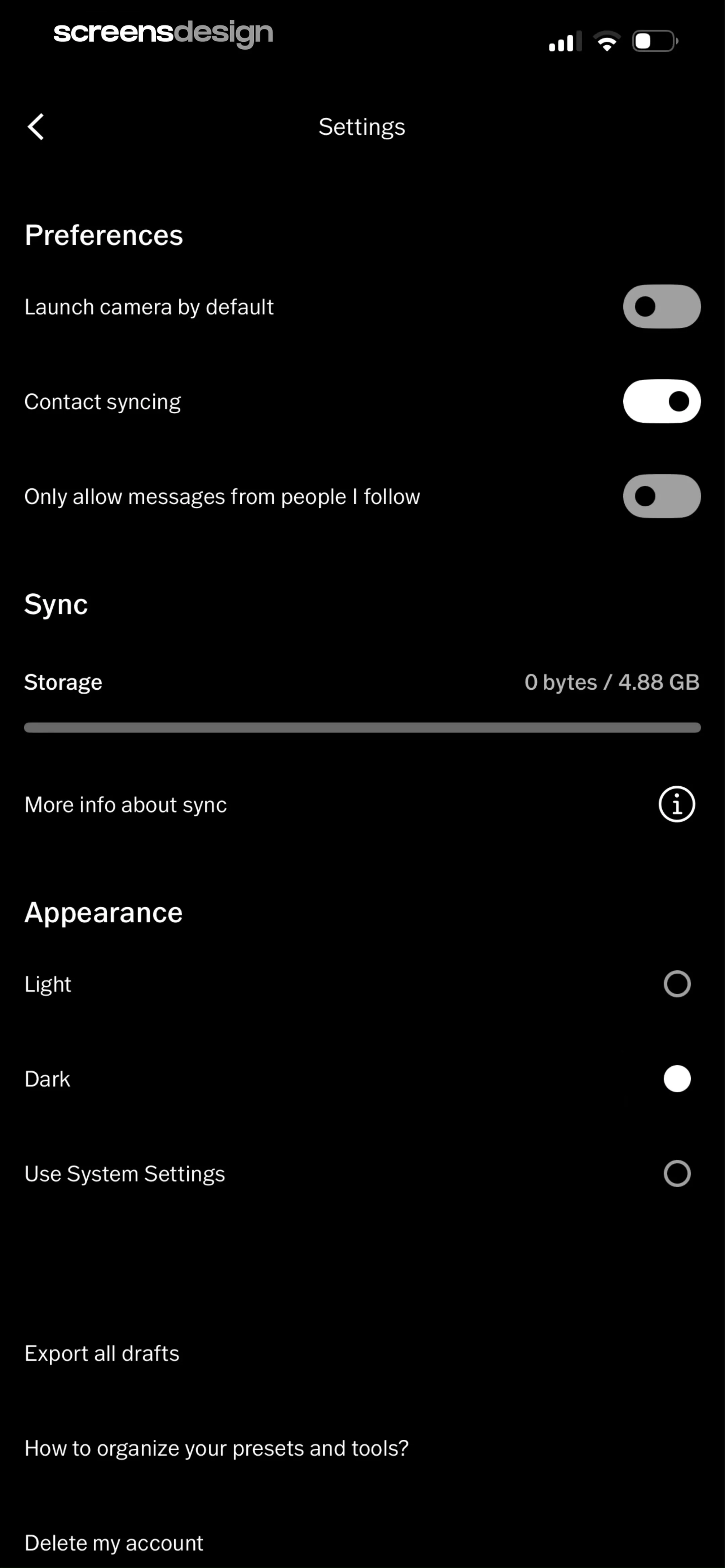 VSCO: Photo & Video Editor screen 188