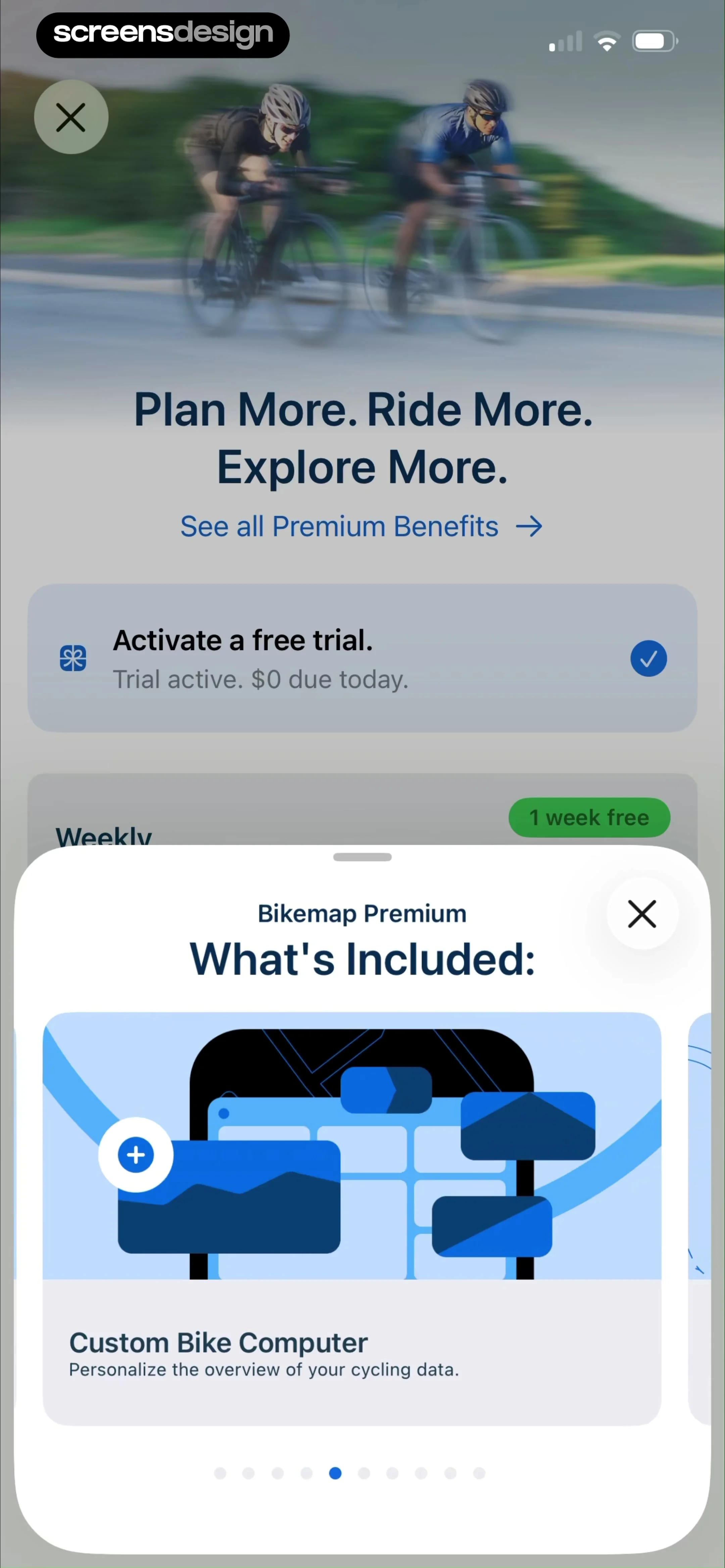 Bikemap: Bicycle Tracker & GPS screen 8