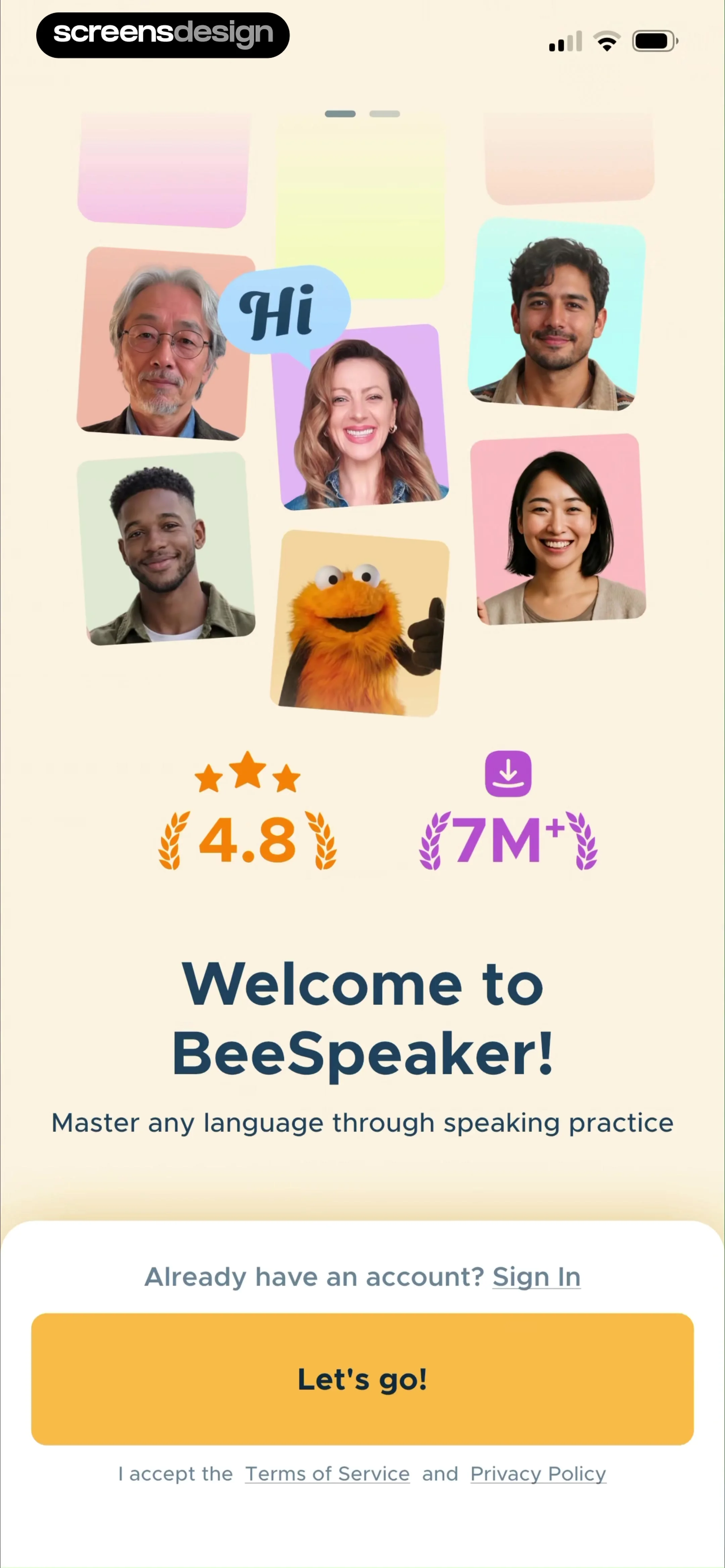 BeeSpeaker Learn English screen 3