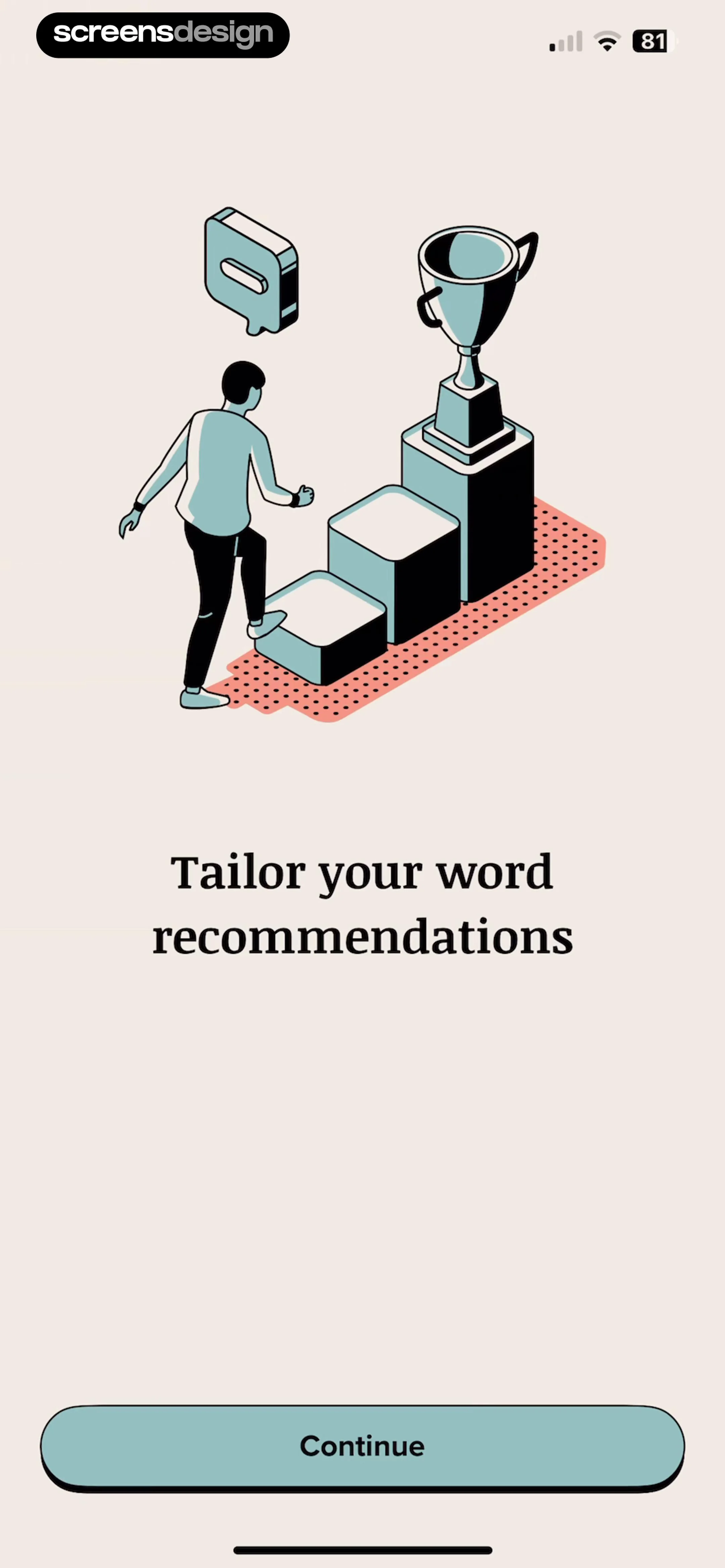 Vocabulary - Learn words daily screen 4