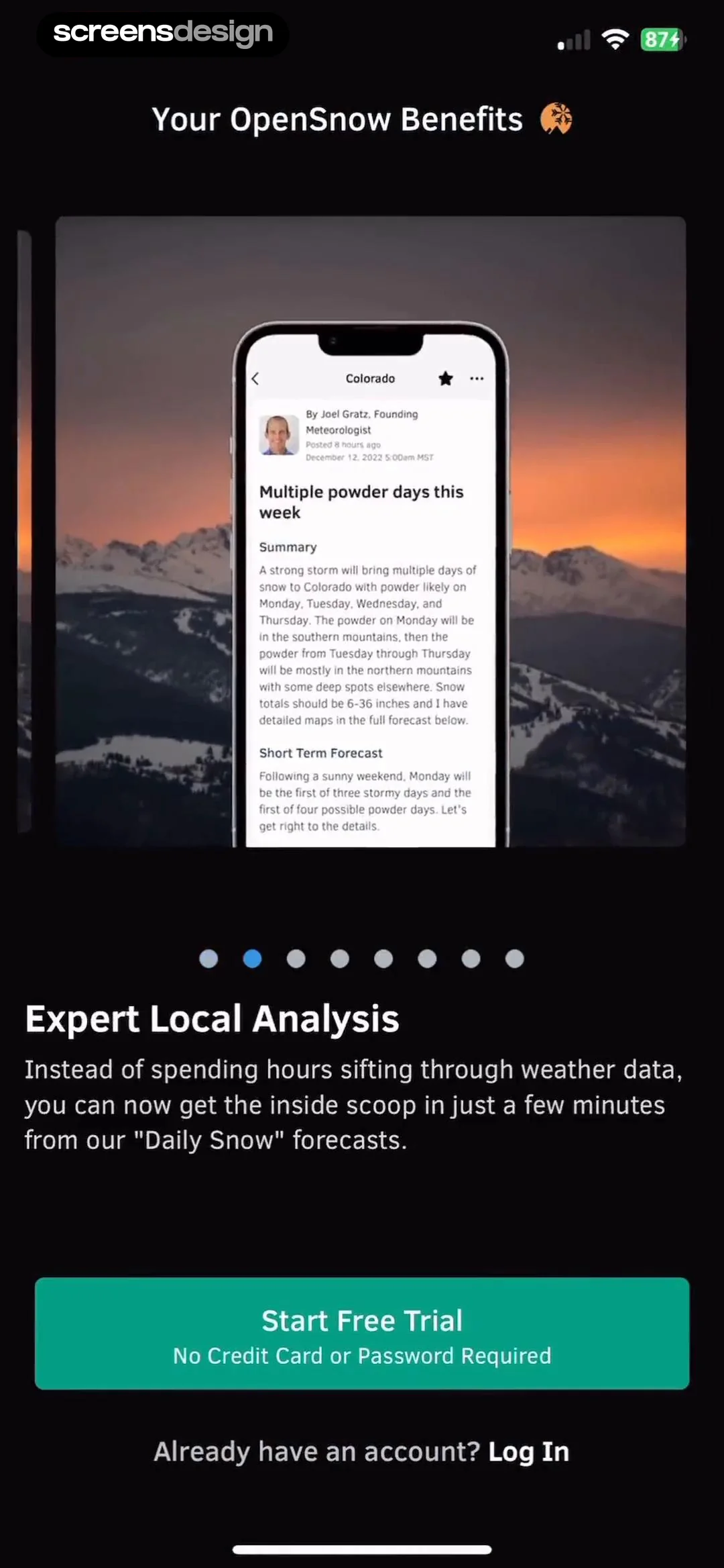 OpenSnow screen 4
