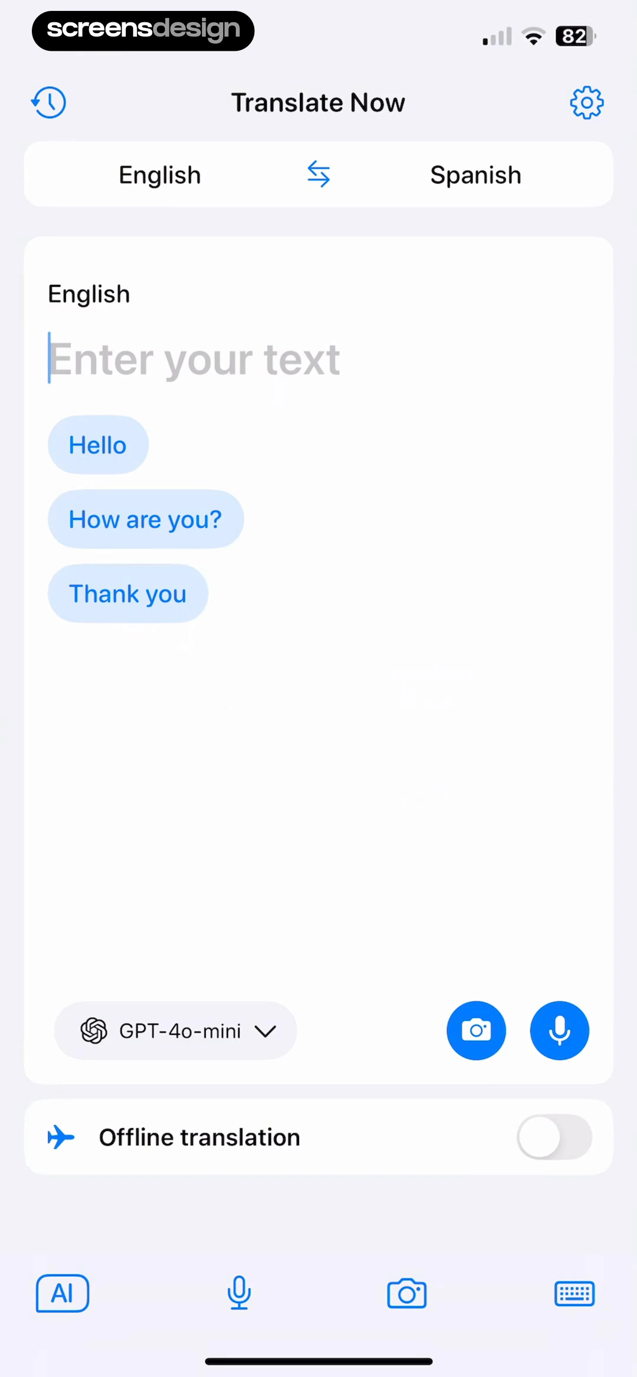 Translate Now - AI Translator screen 7