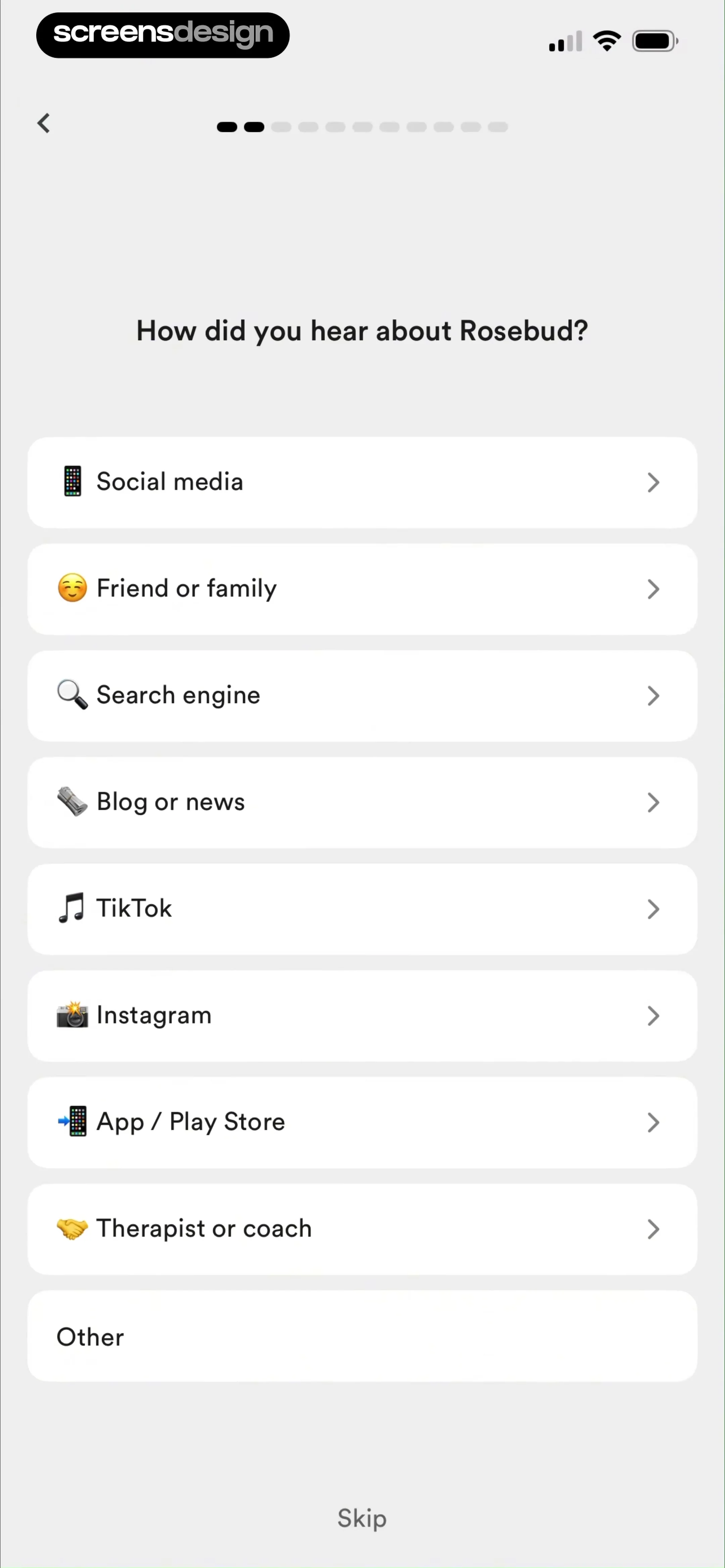 Rosebud: AI Journal & Diary screen 5