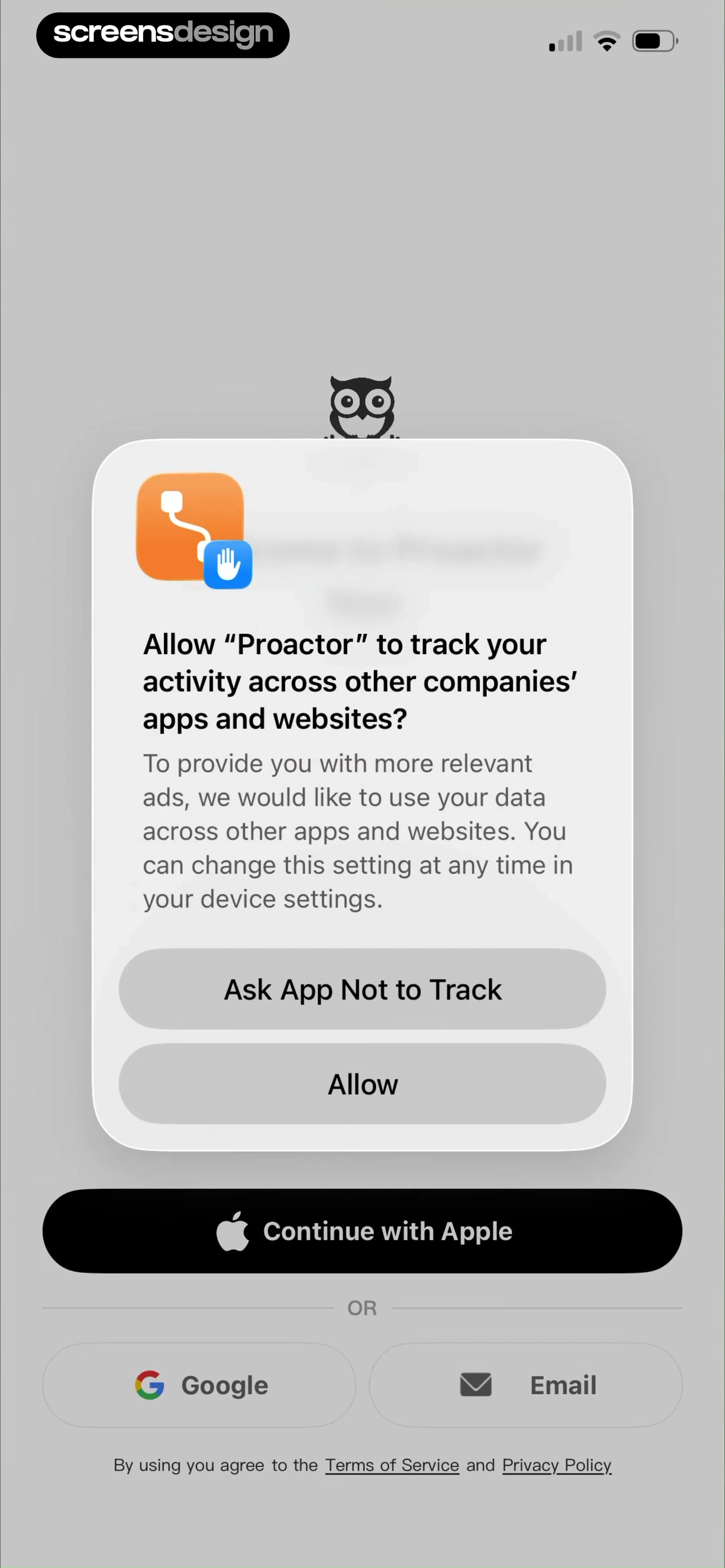 Proactor AI – Note Taking screen 2