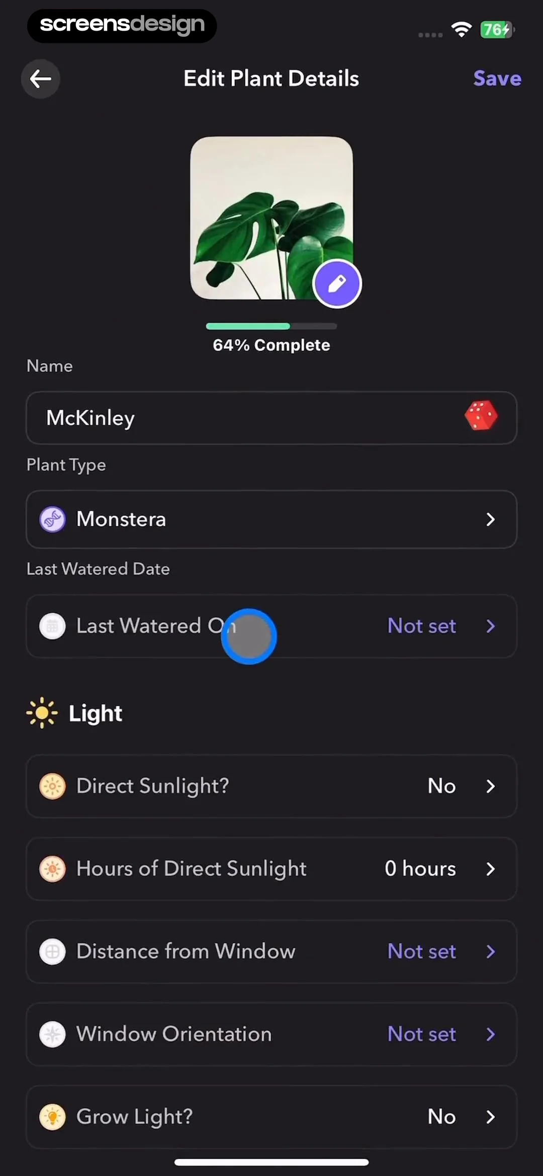 Greg: Plant Identifier & Care UI Breakdown | ScreensDesign Showcase