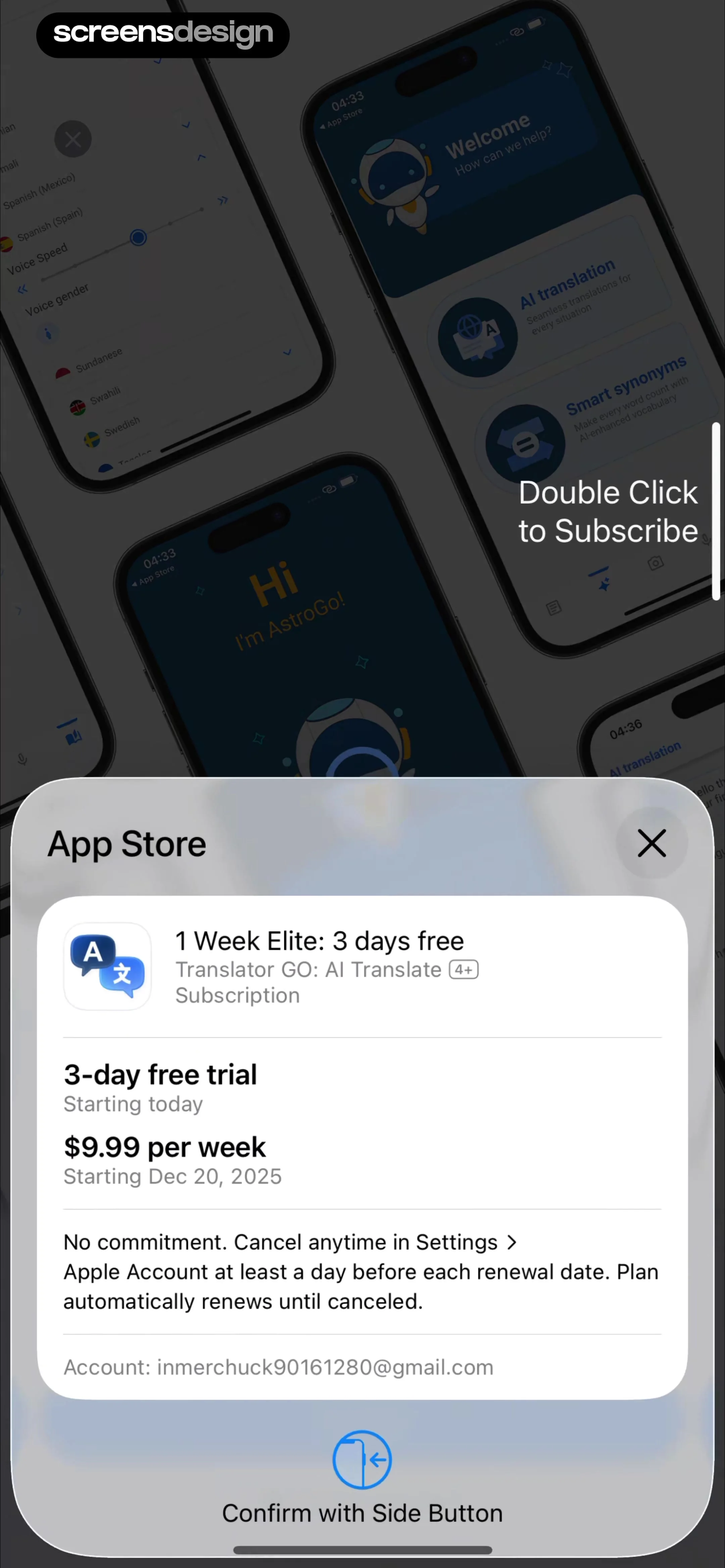 Translator GO: AI Translate screen 8