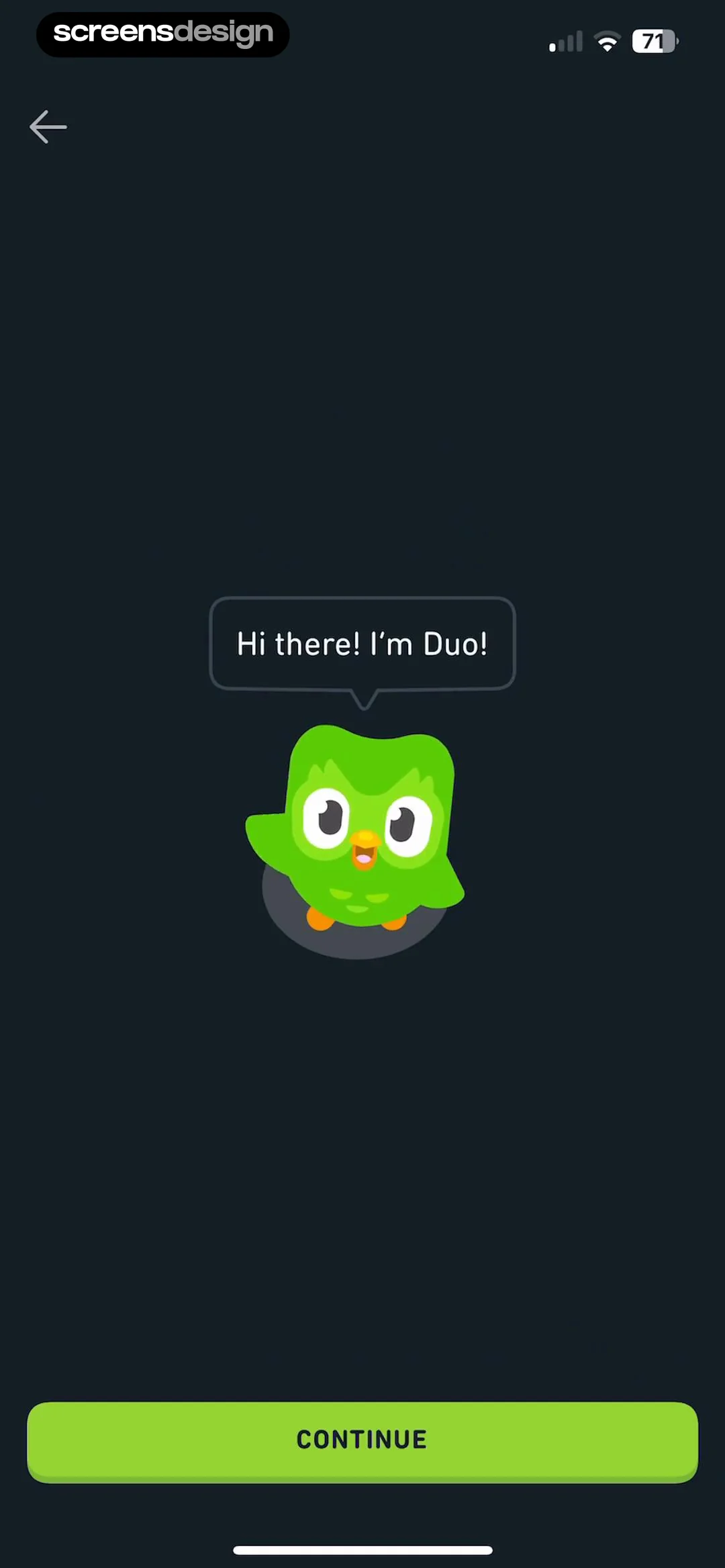 Duolingo: Language Lessons screen 3