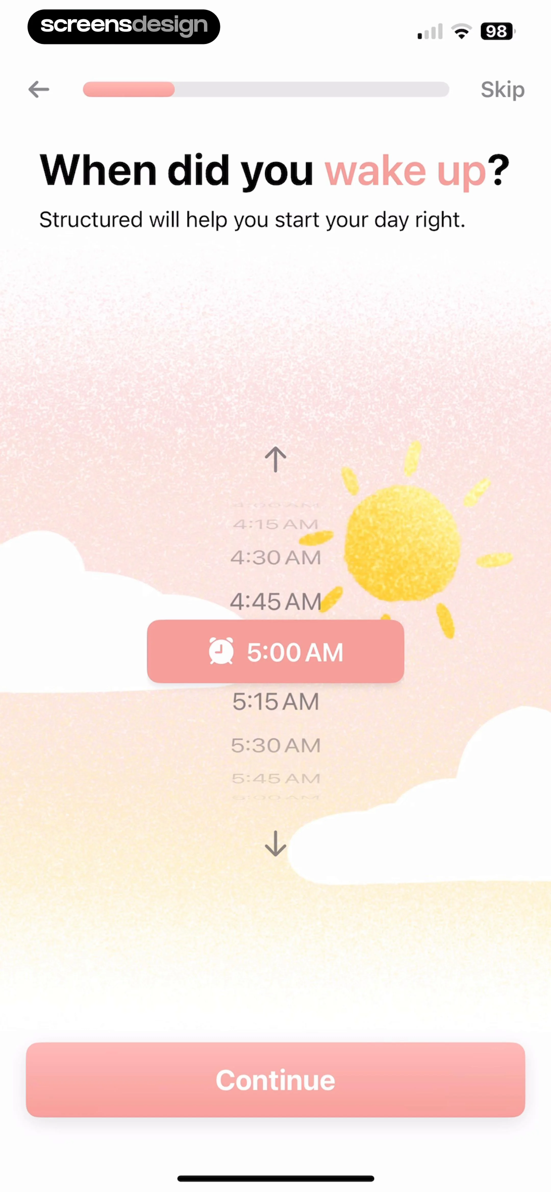 Structured: Daily Planner Todo screen 6