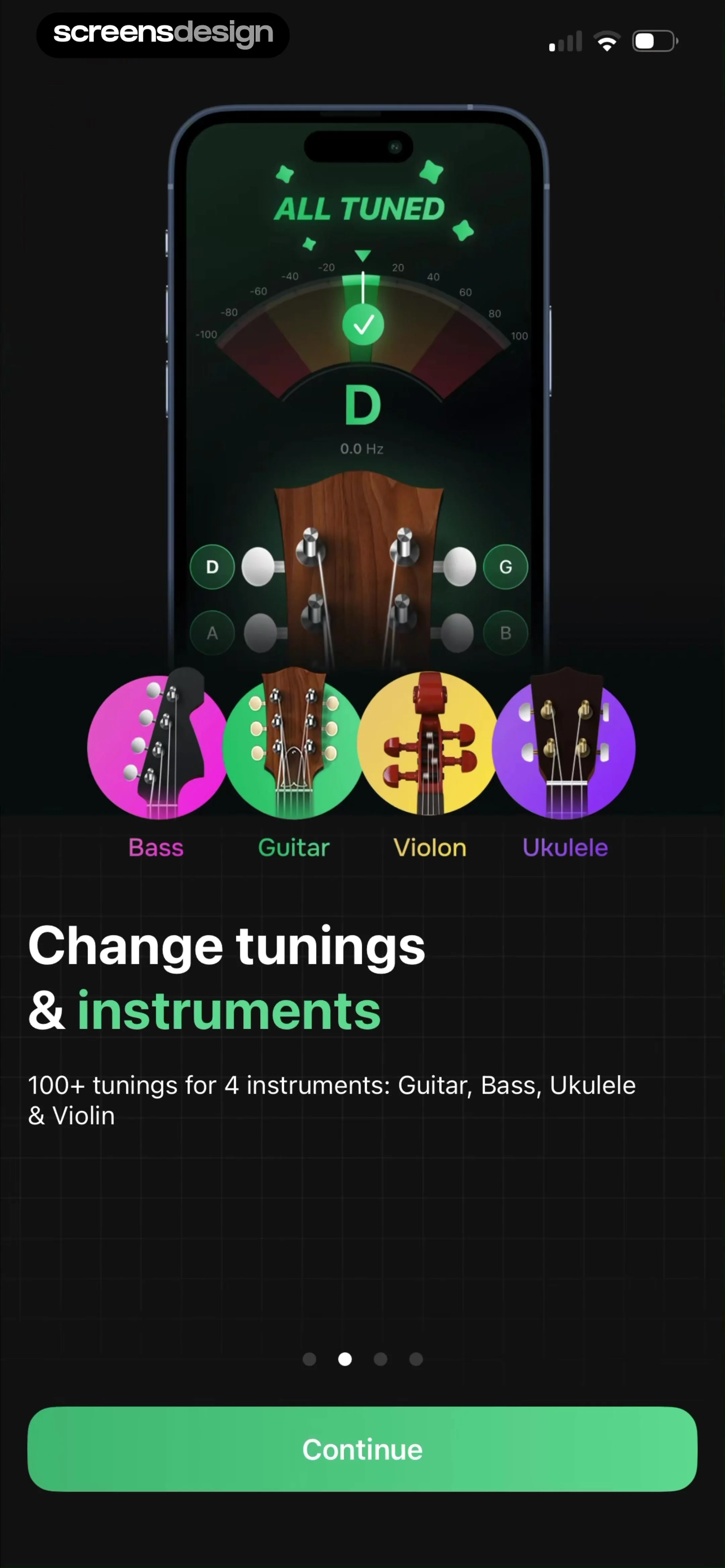 Tuner Pro: Guitar Tuner & Tab screen 5