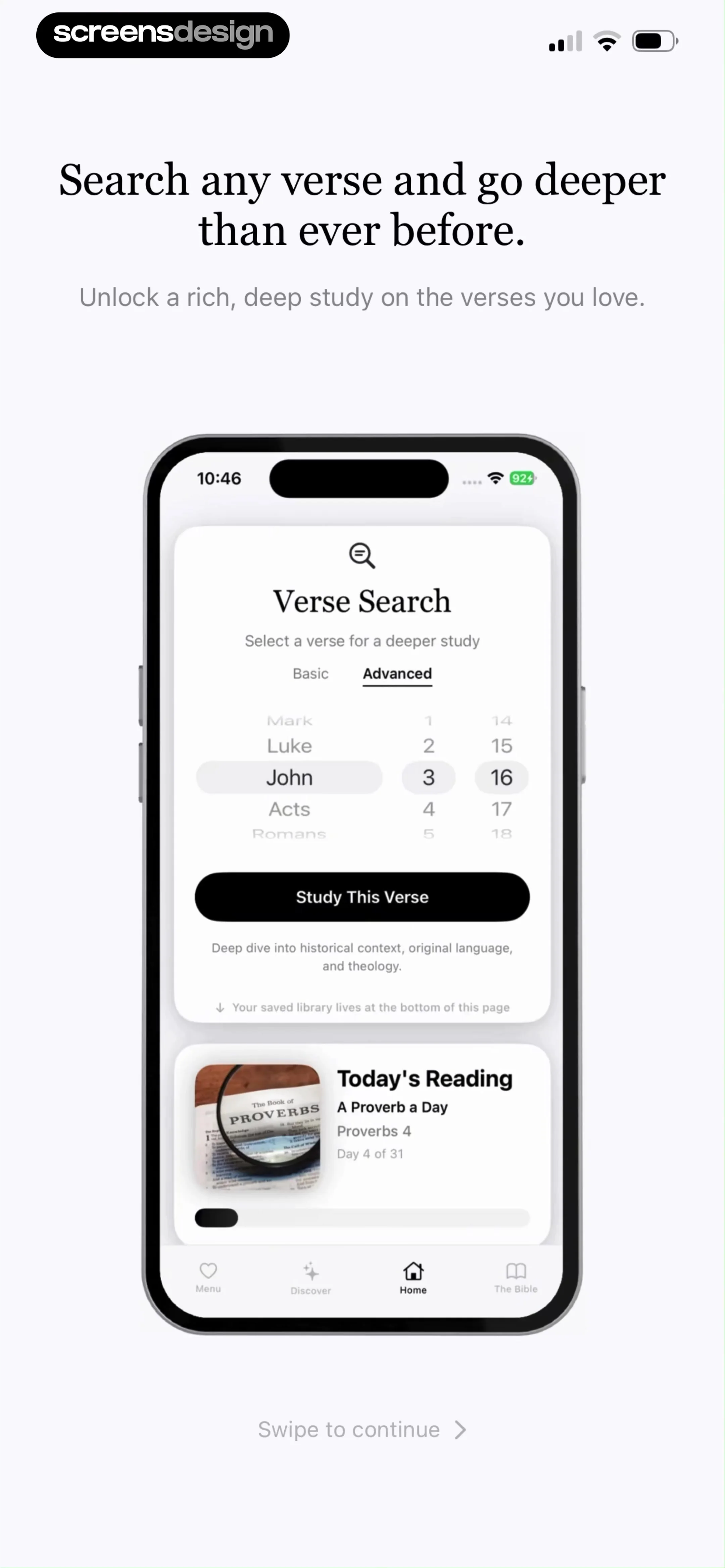 Scroll The Bible screen 6