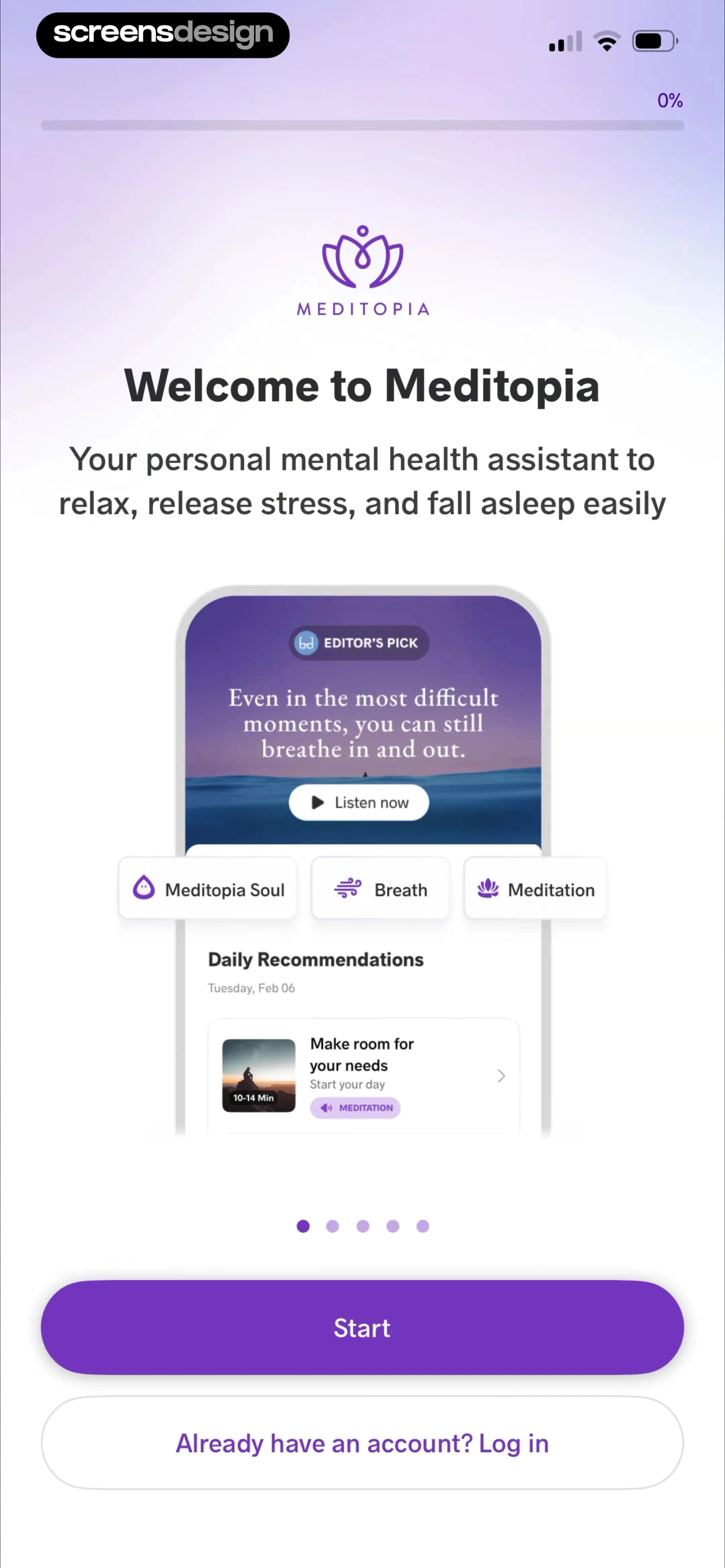 Meditopia: Sleep, Meditation screen 2