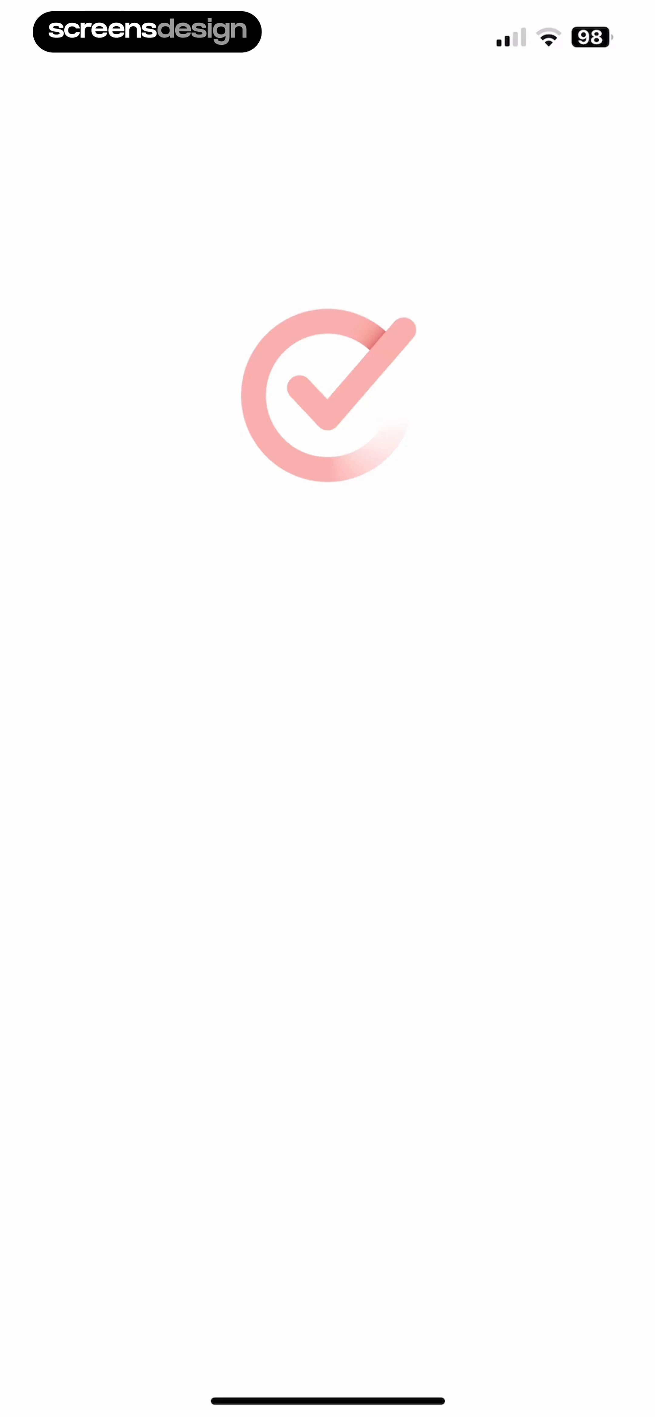 Structured: Daily Planner Todo screen 1