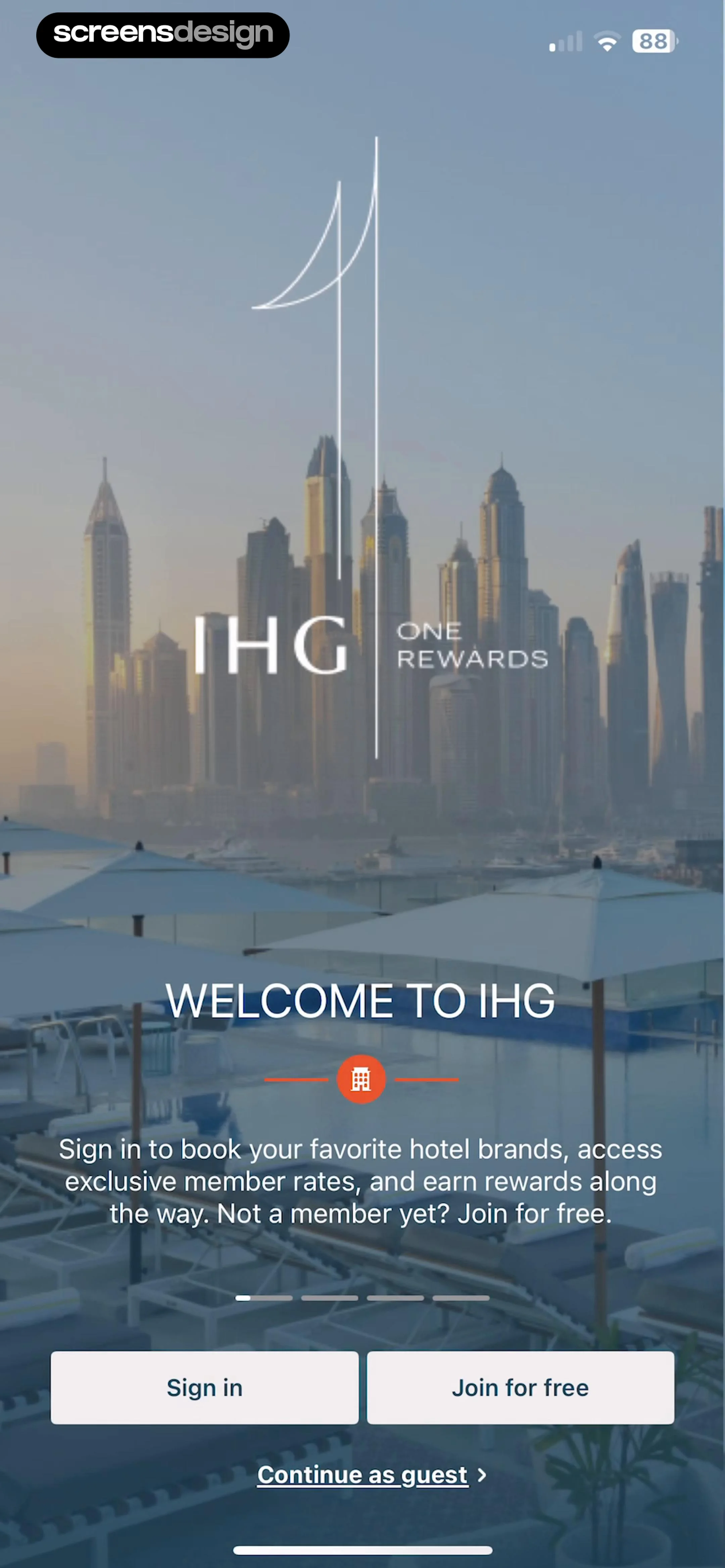 IHG One Rewards: Book Hotels screen 3