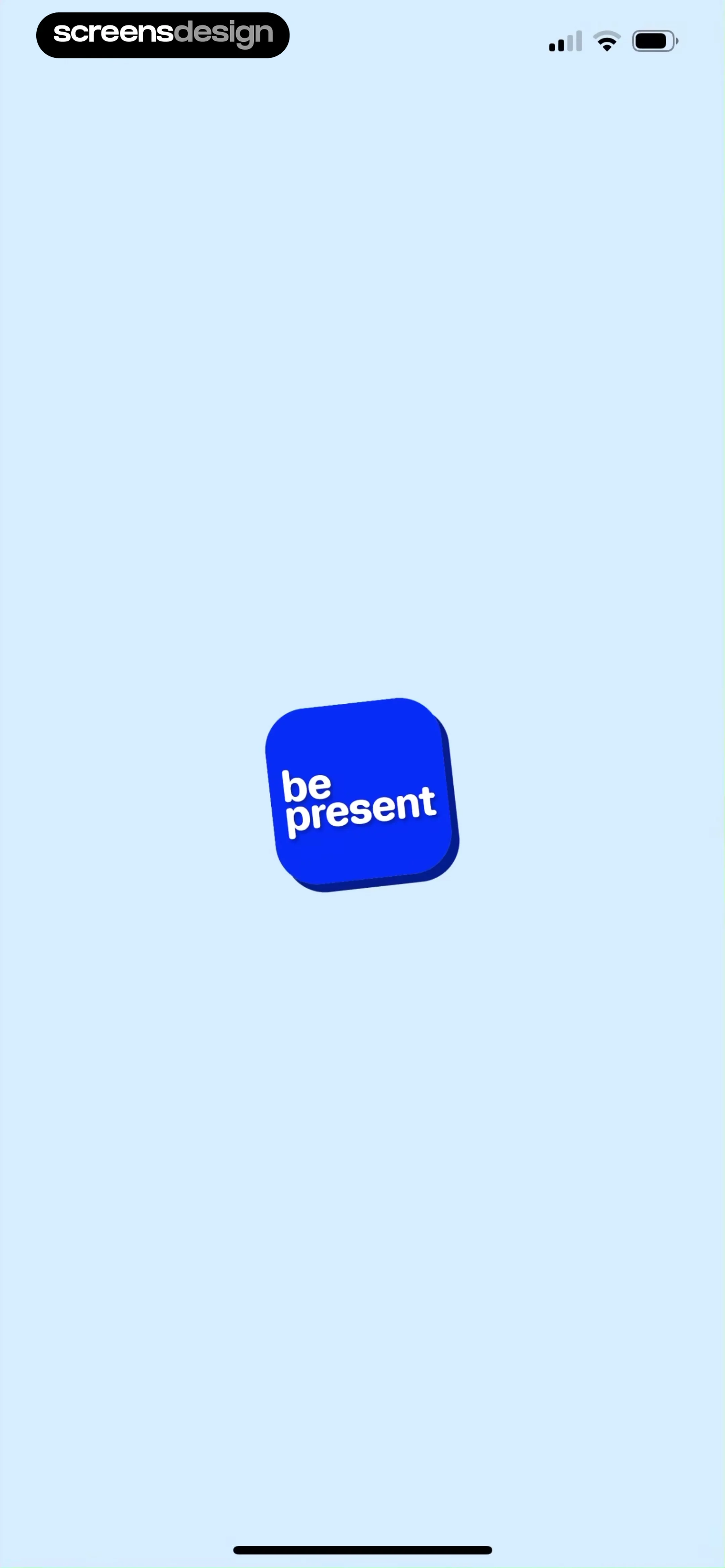 BePresent: Screen Time Control screen 1