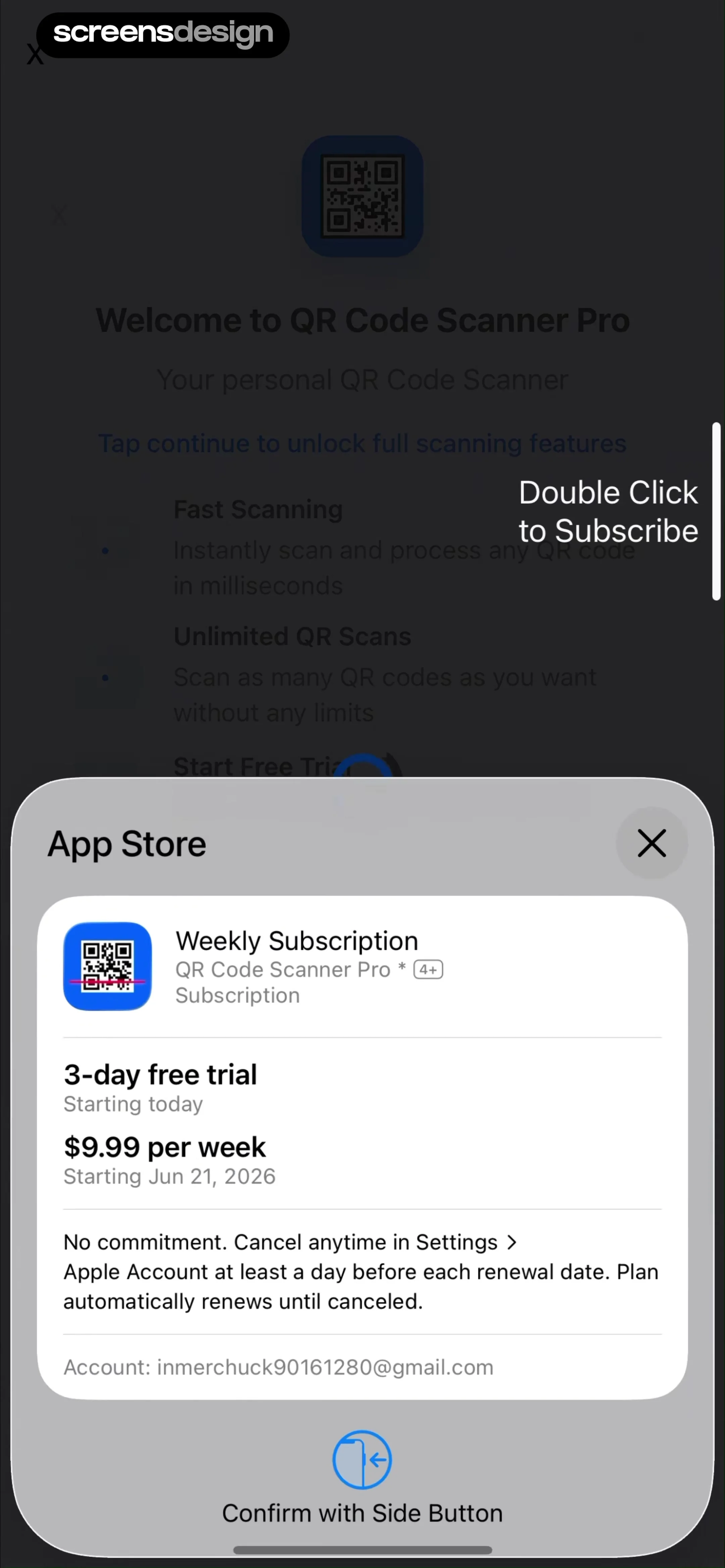 QR Code Scanner Pro * screen 4