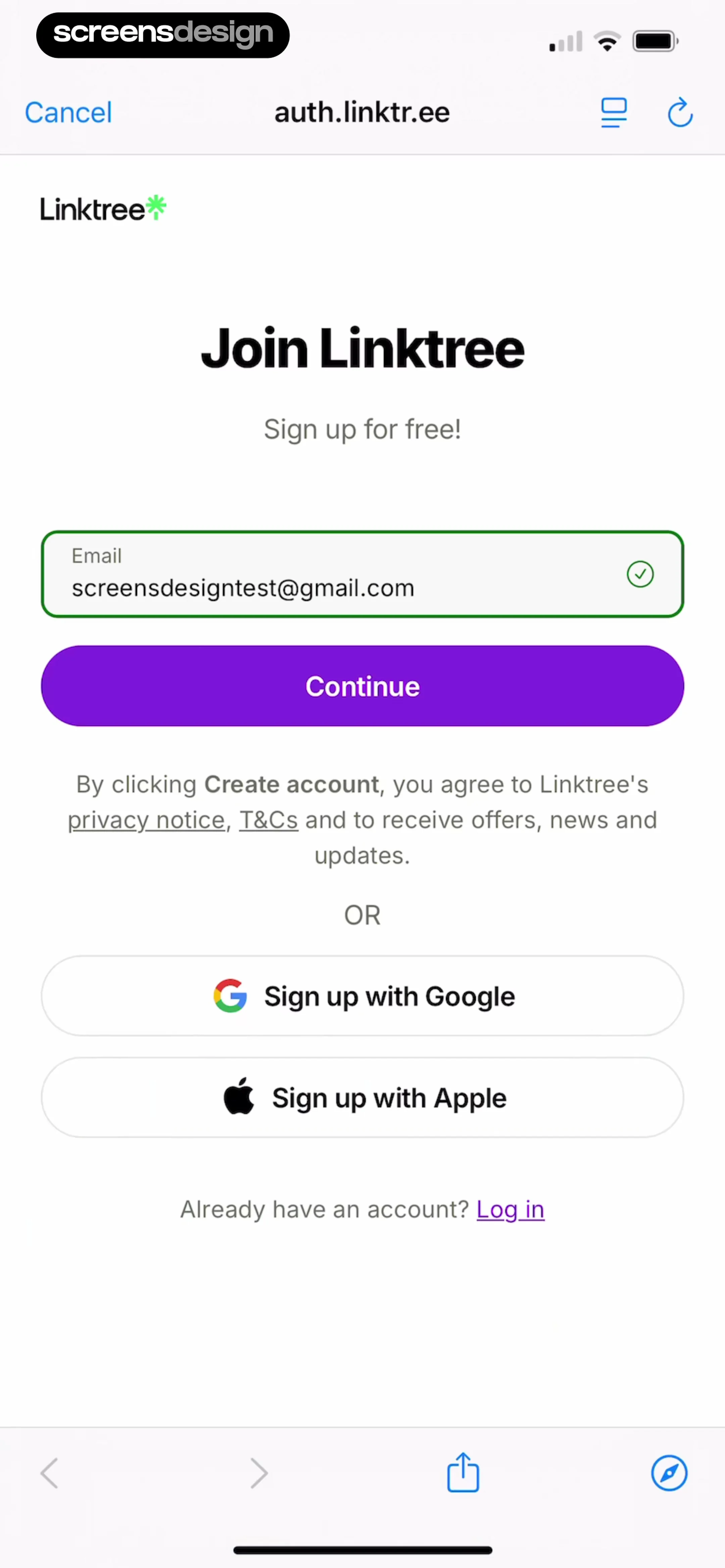 Linktree: Link in Bio Creator screen 6