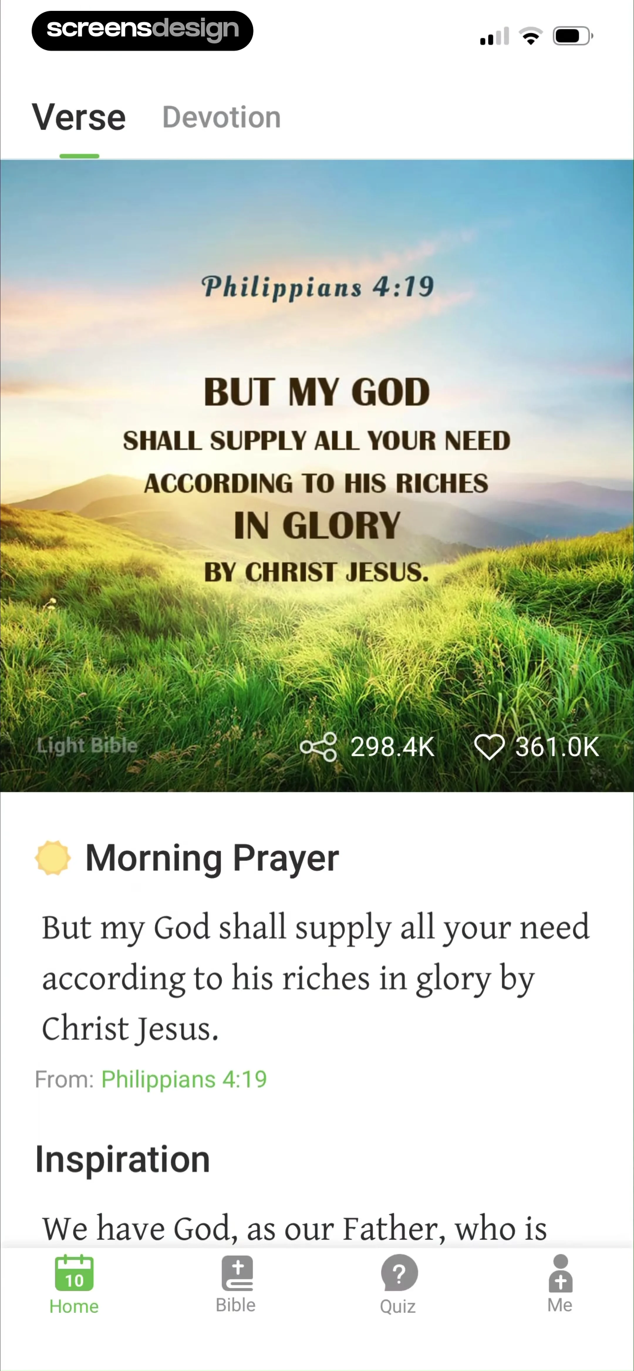 Bible - Daily Bible Verse KJV screen 7