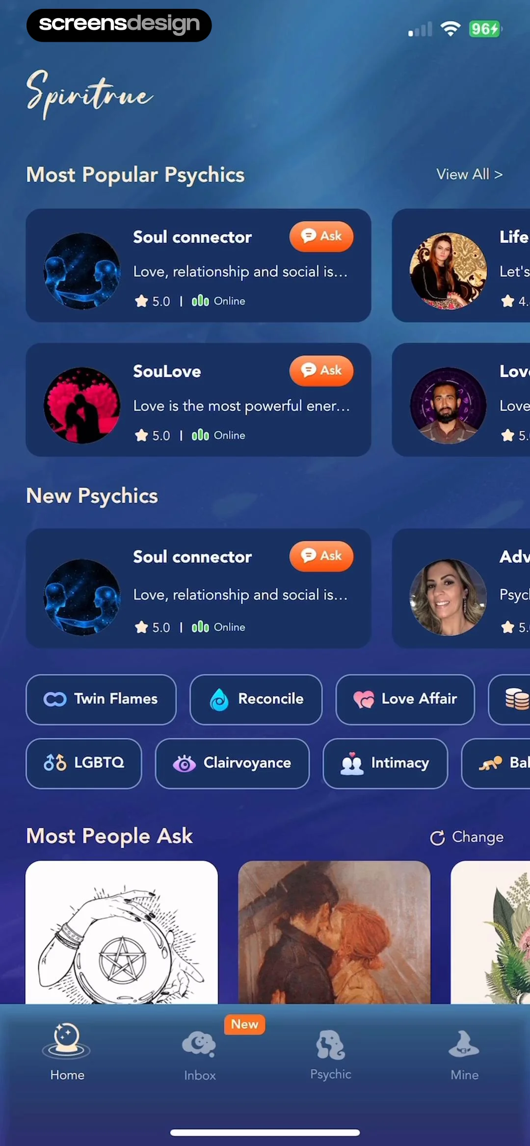 Spiritrue: Psychic Reading screen 4