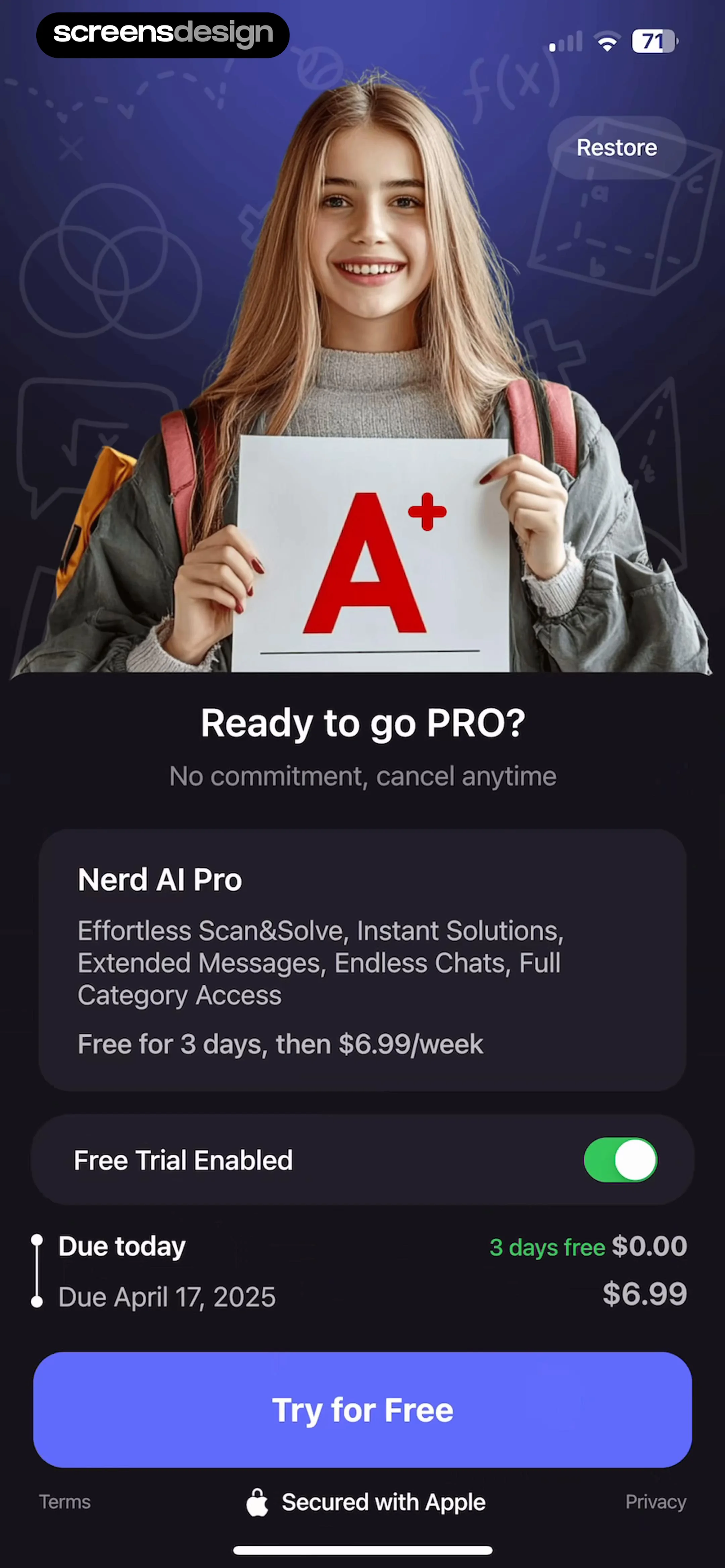 Nerd AI - Math Problem Solver screen 8
