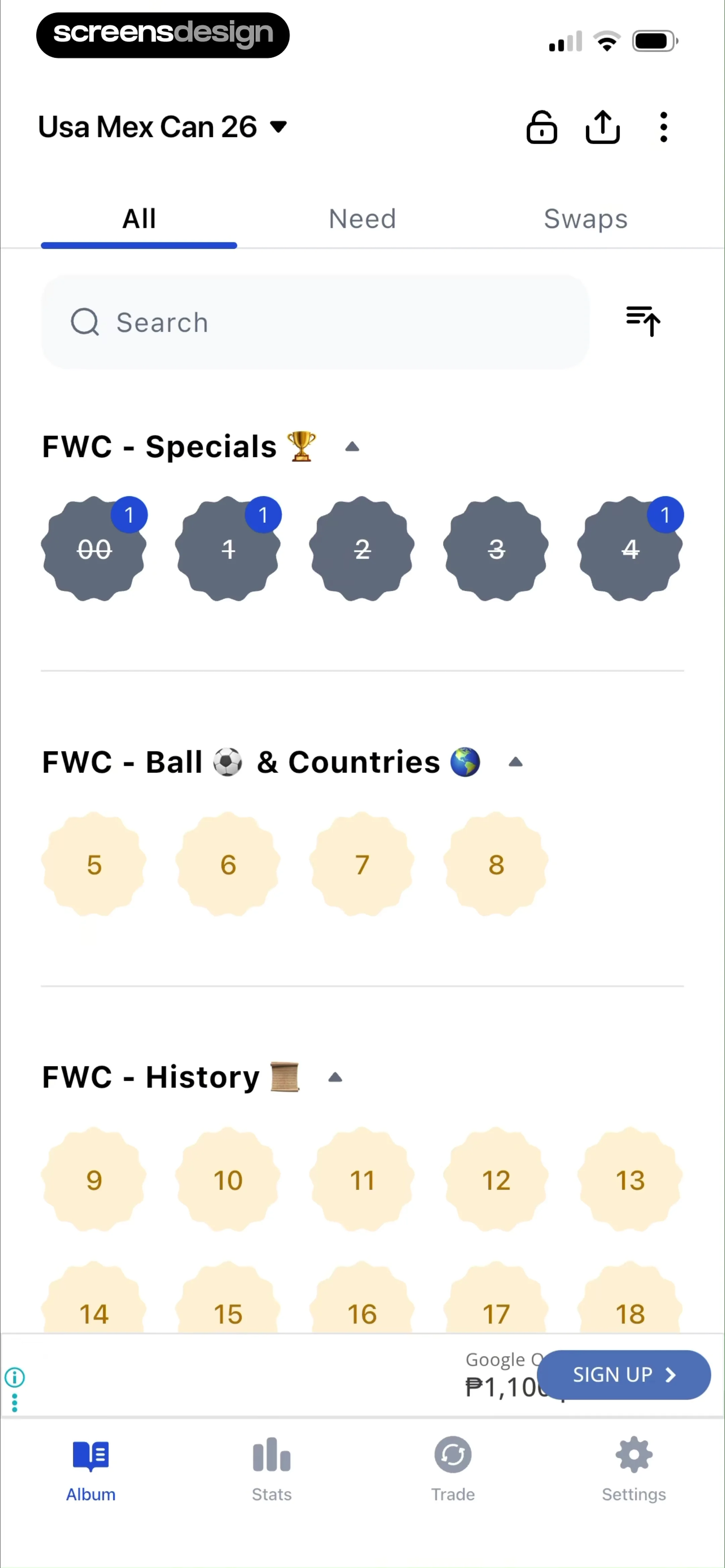 Figuritas: Sticker Collector screen 6