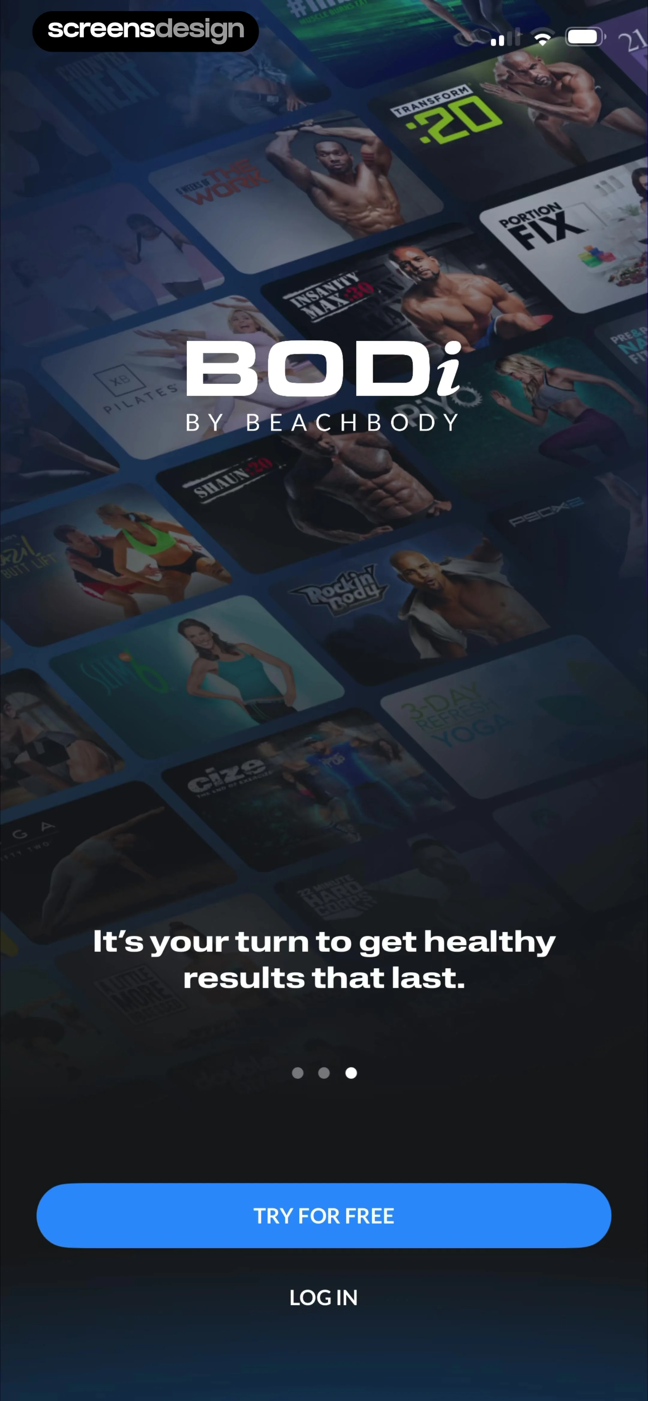BODi Fitness: Home Workouts screen 4