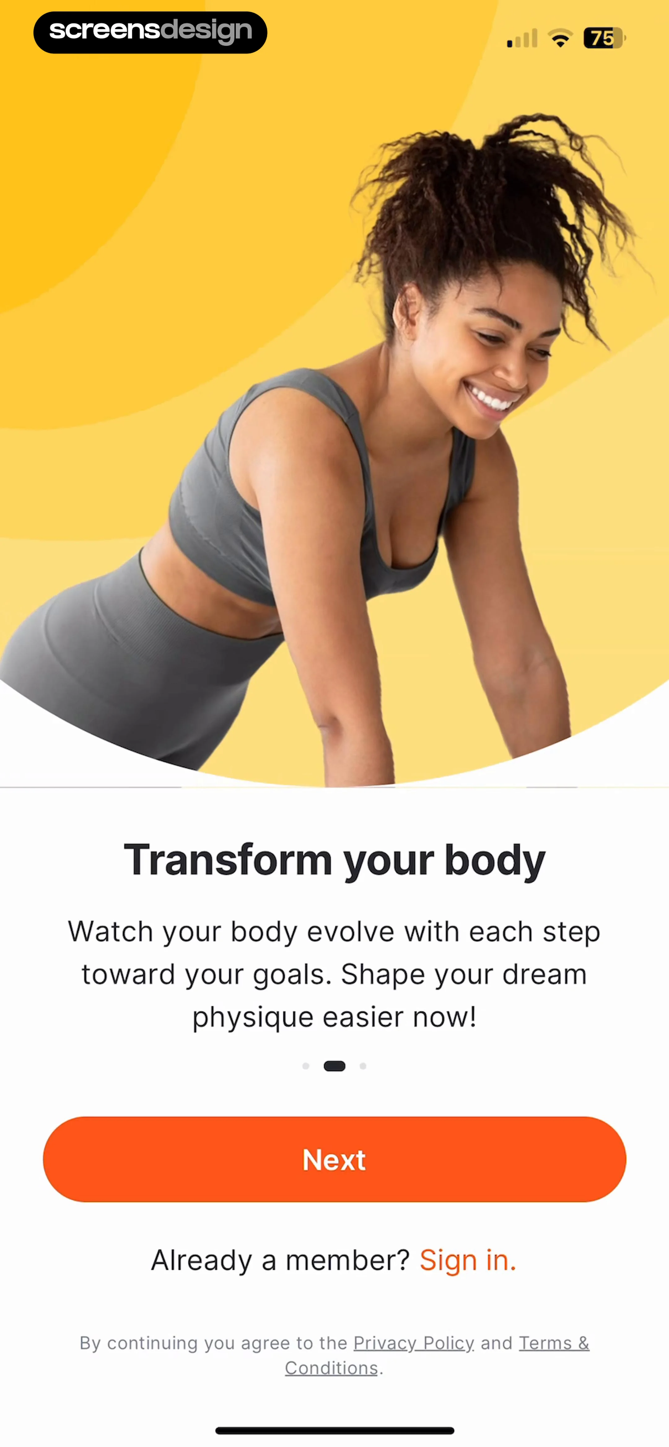 Fitself: Fitness and Fasting screen 4