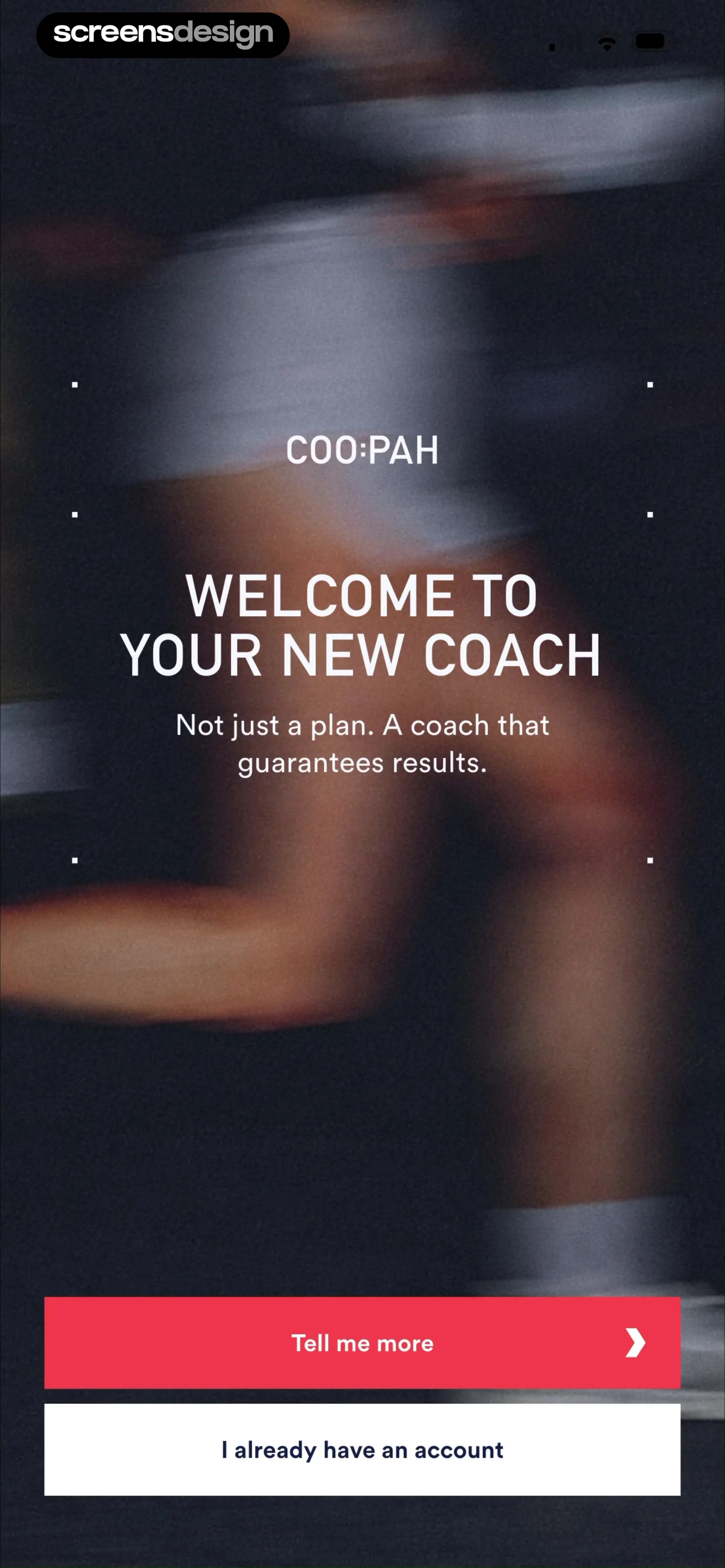 Coopah: The Run Coaching App screen 2
