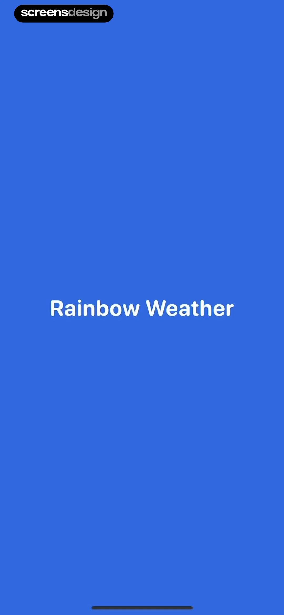 Rainbow AI: Weather Radar screen 1