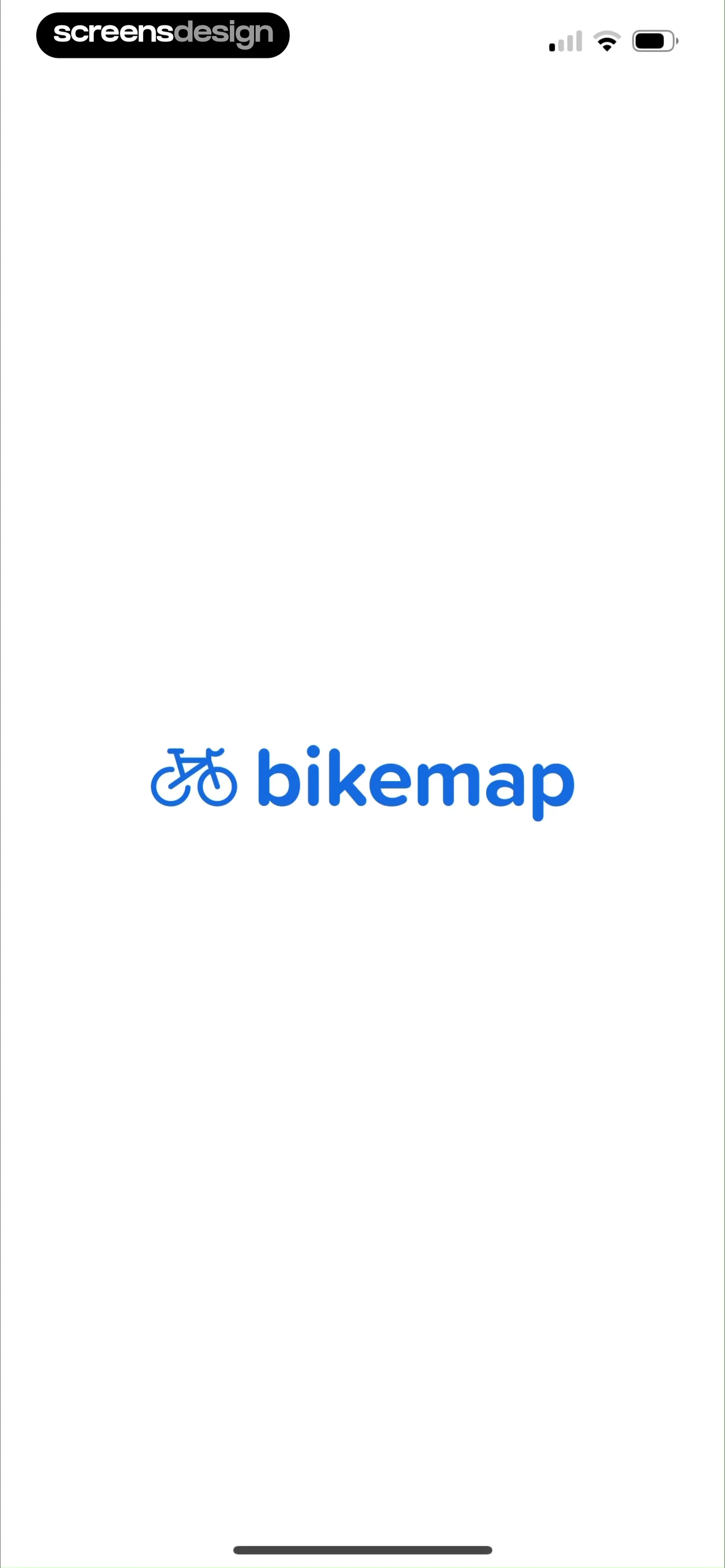 Bikemap: Bicycle Tracker & GPS screen 1