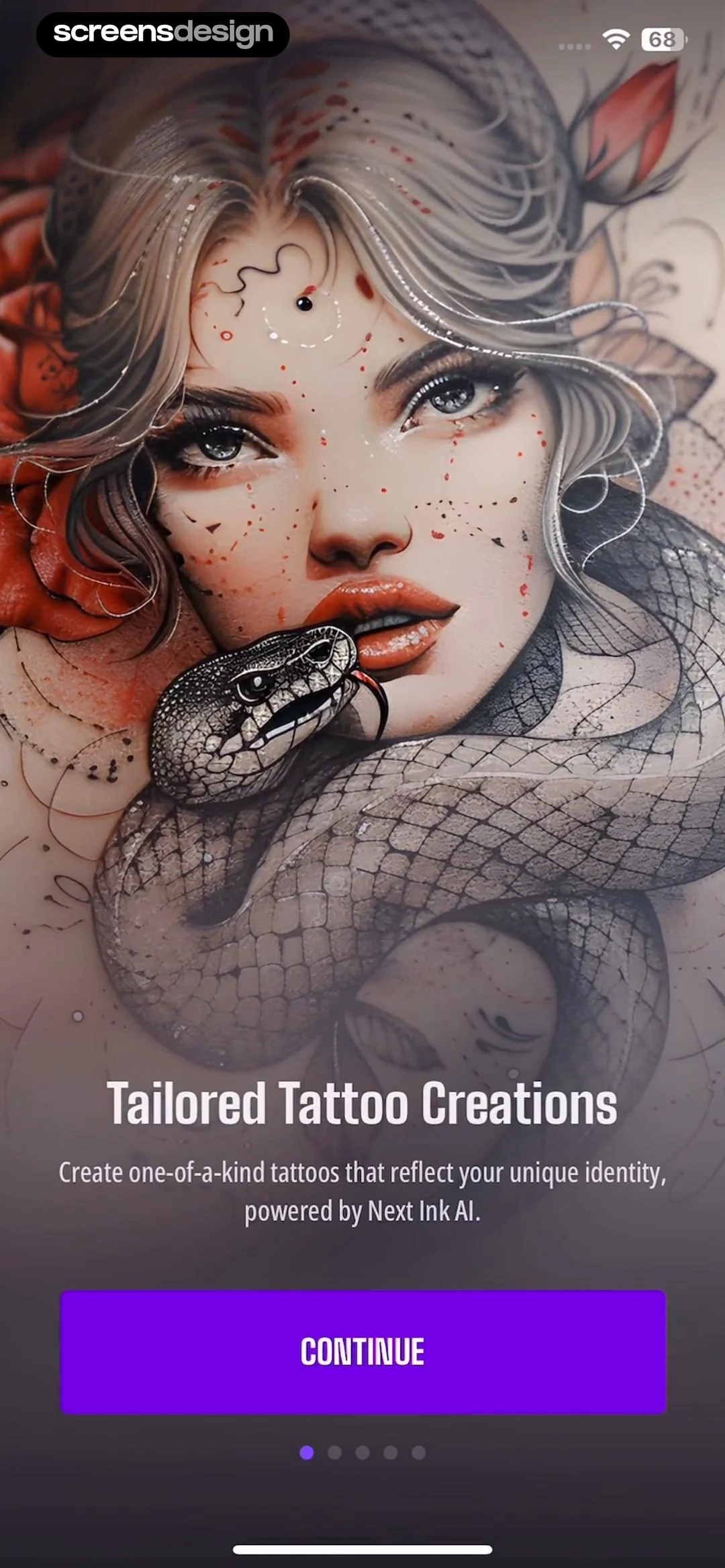 Next Ink: AI Tattoo Design screen 4