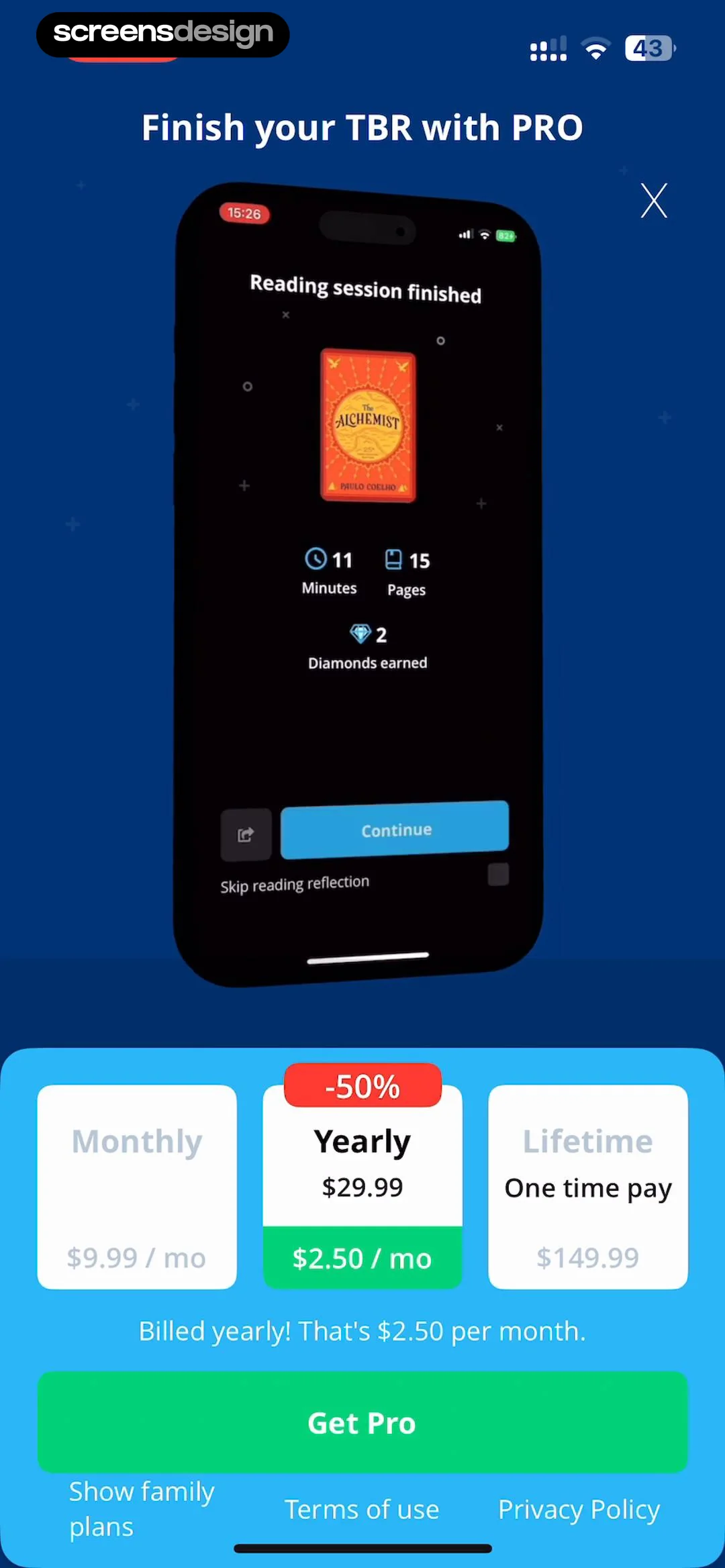 Bookly: Book Tracker screen 3
