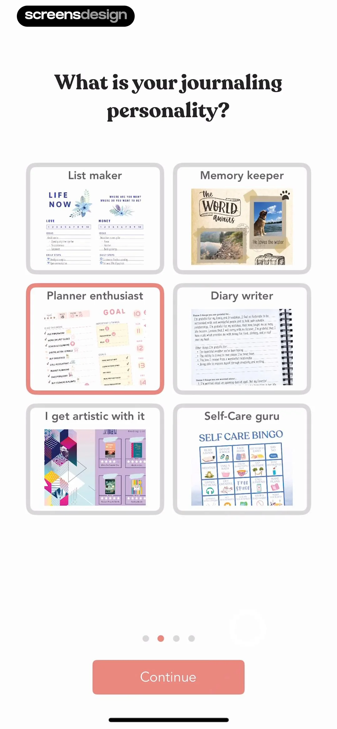 Planner & Journal - Zinnia screen 3