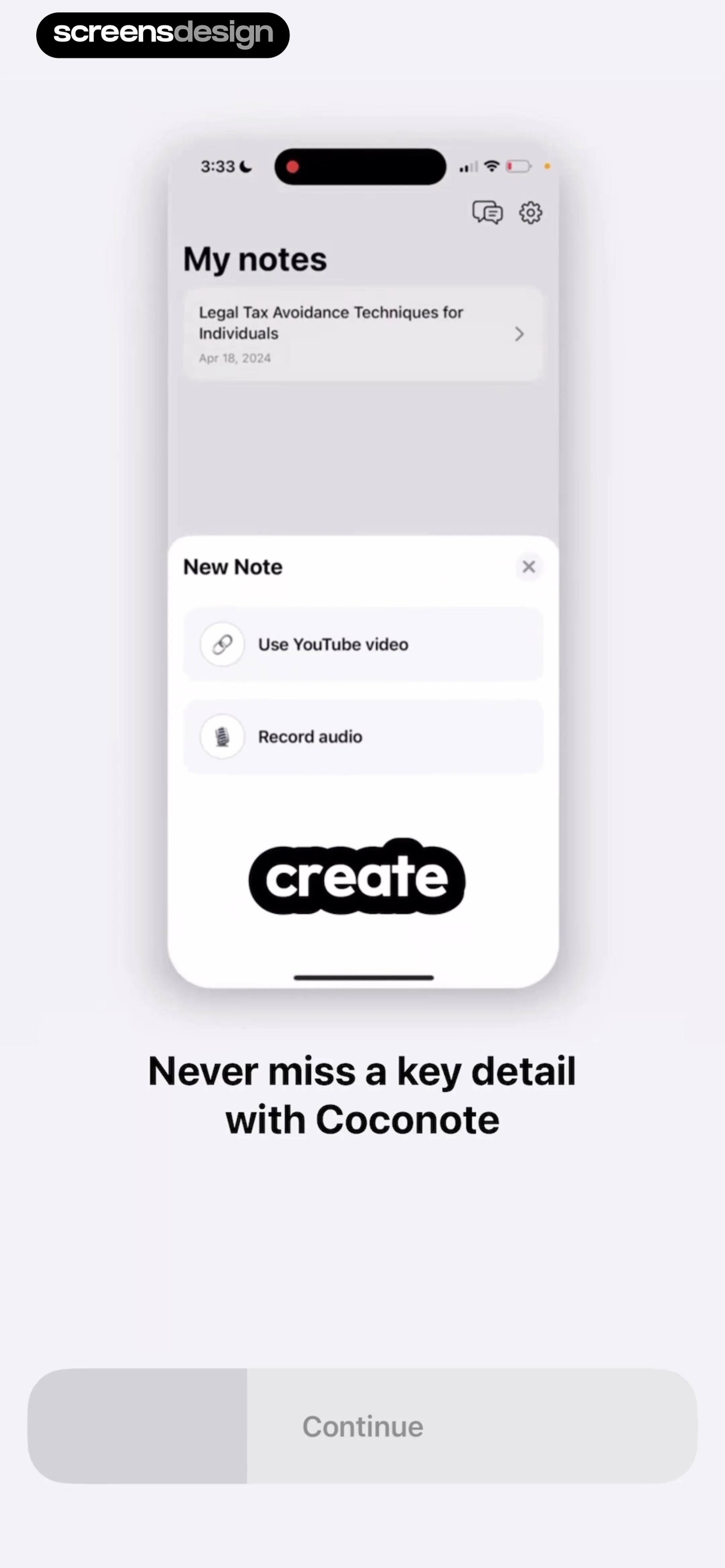 Coconote - AI Note Taker screen 6