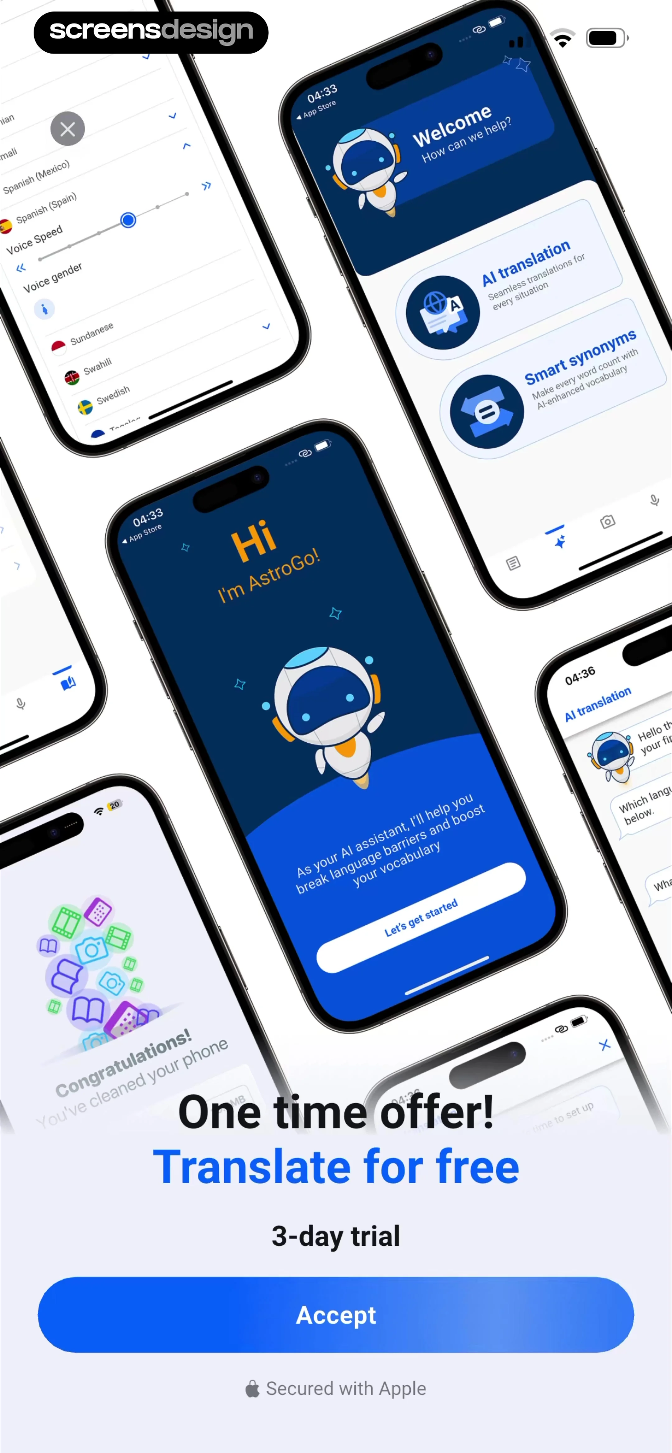 Translator GO: AI Translate screen 7