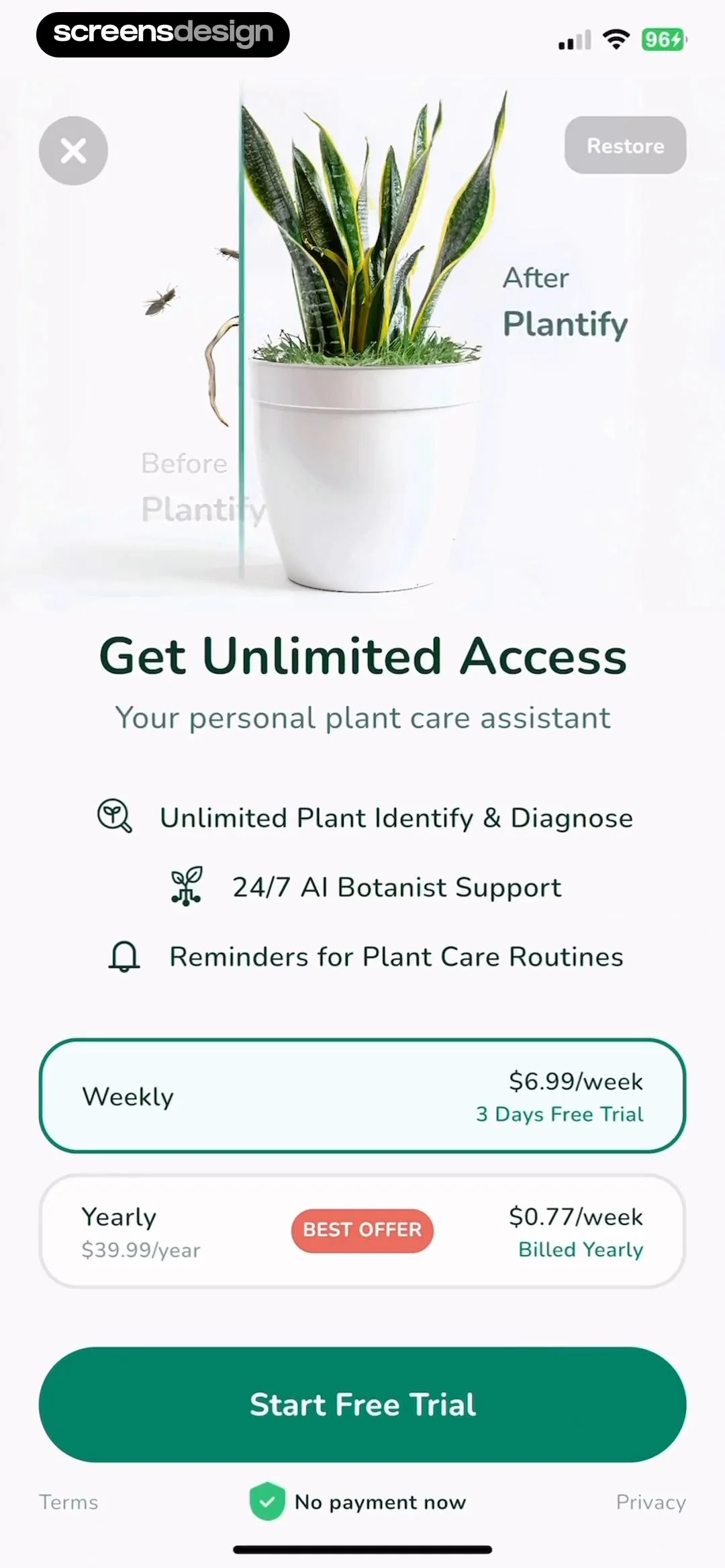 Plantify: AI Plant Identifier screen 6