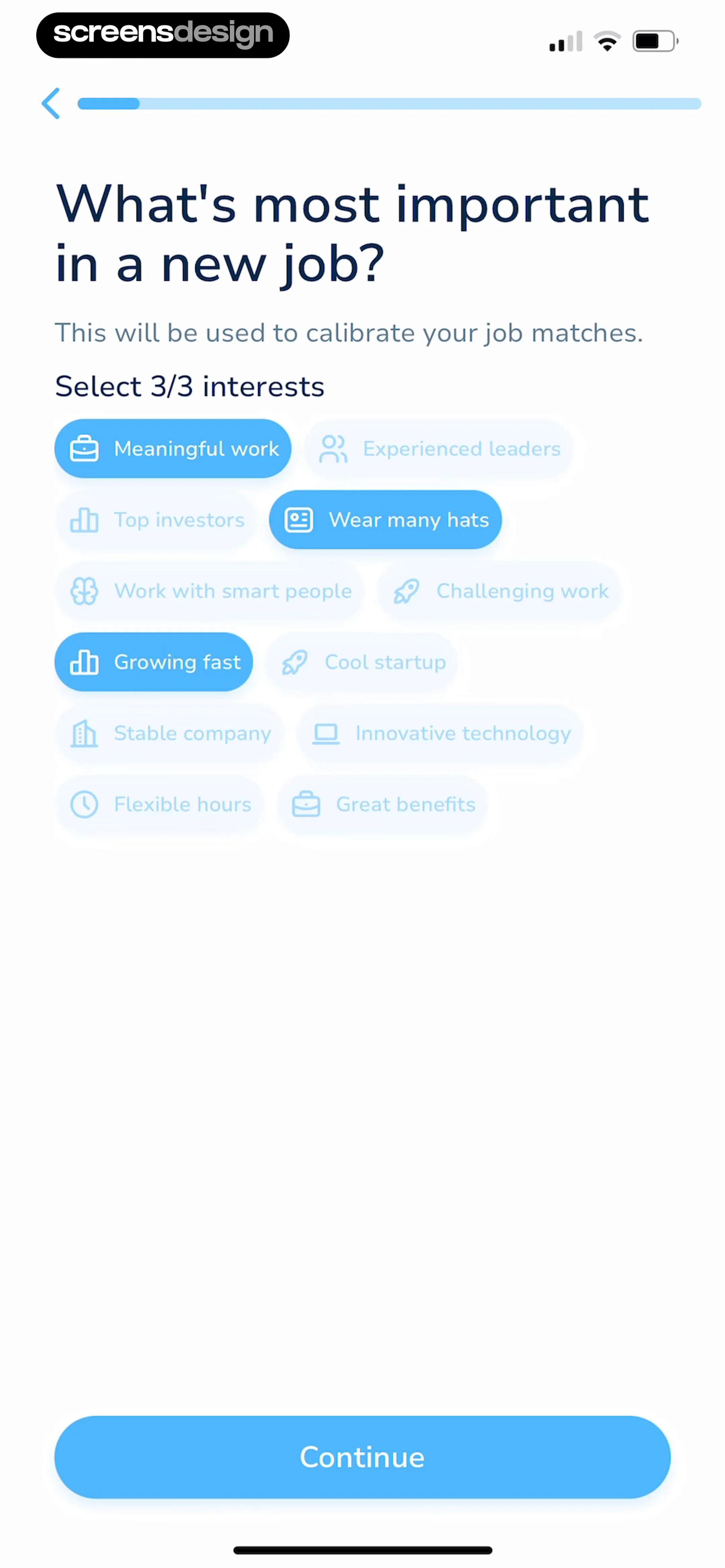 Sprout - AI Job Search screen 7