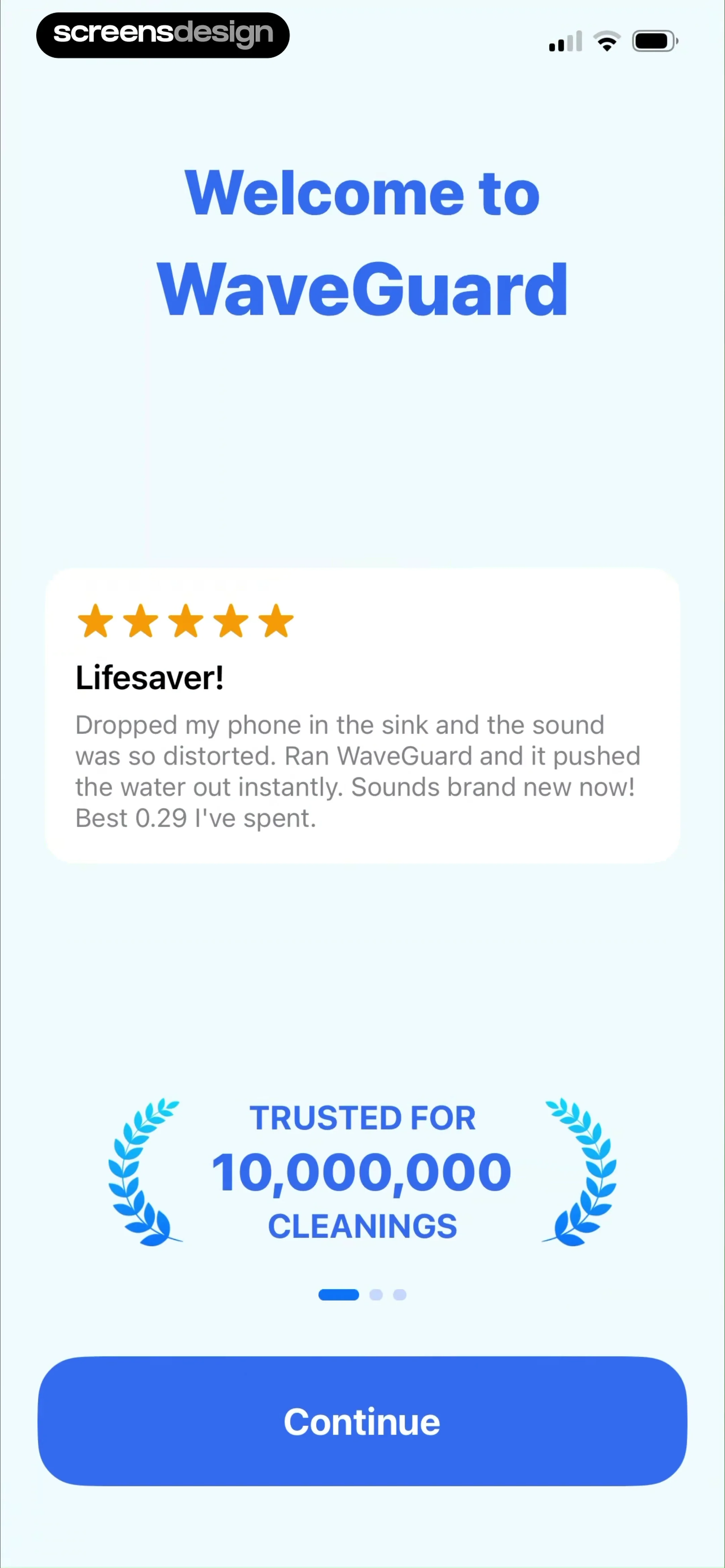 WaveGuard: Sound Clean screen 3