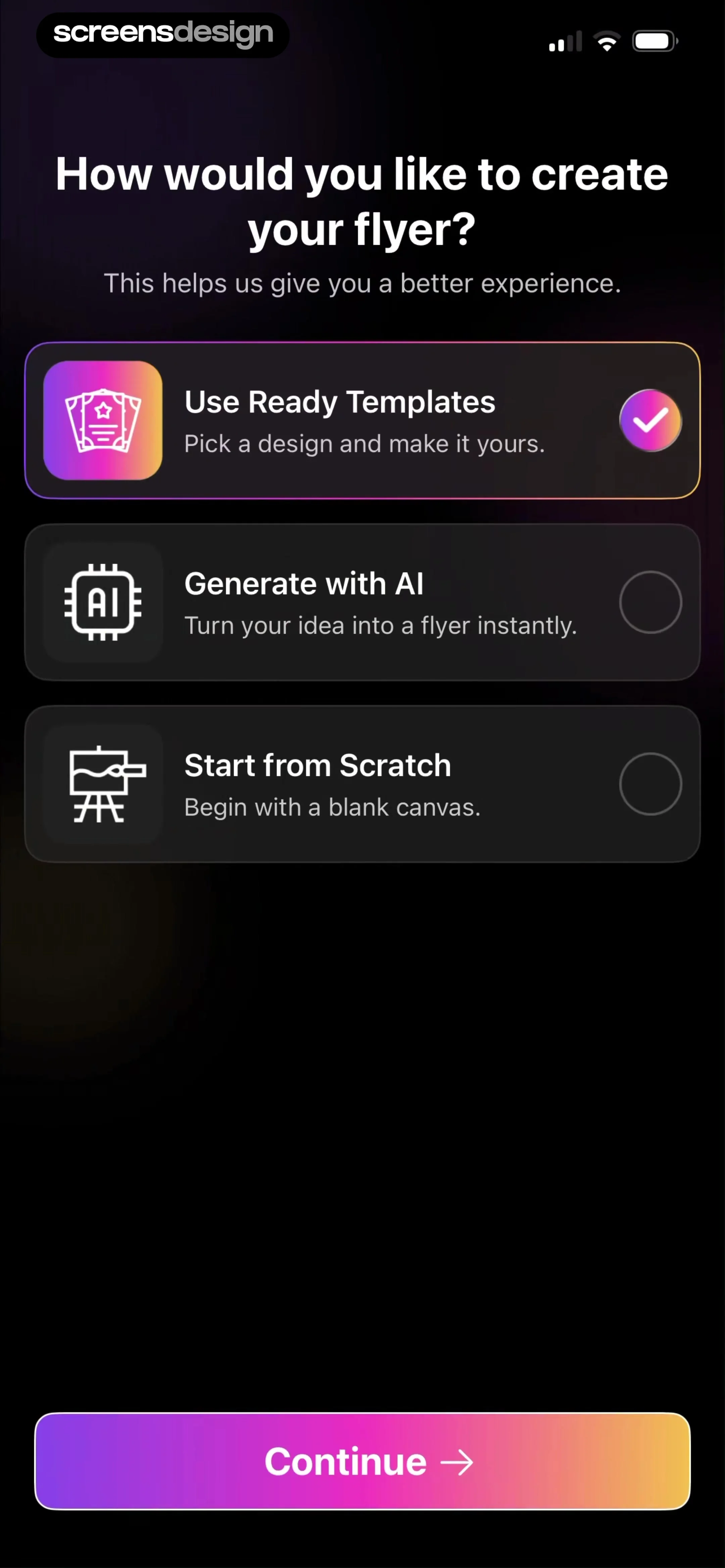 Flyer Maker + Poster Maker screen 5