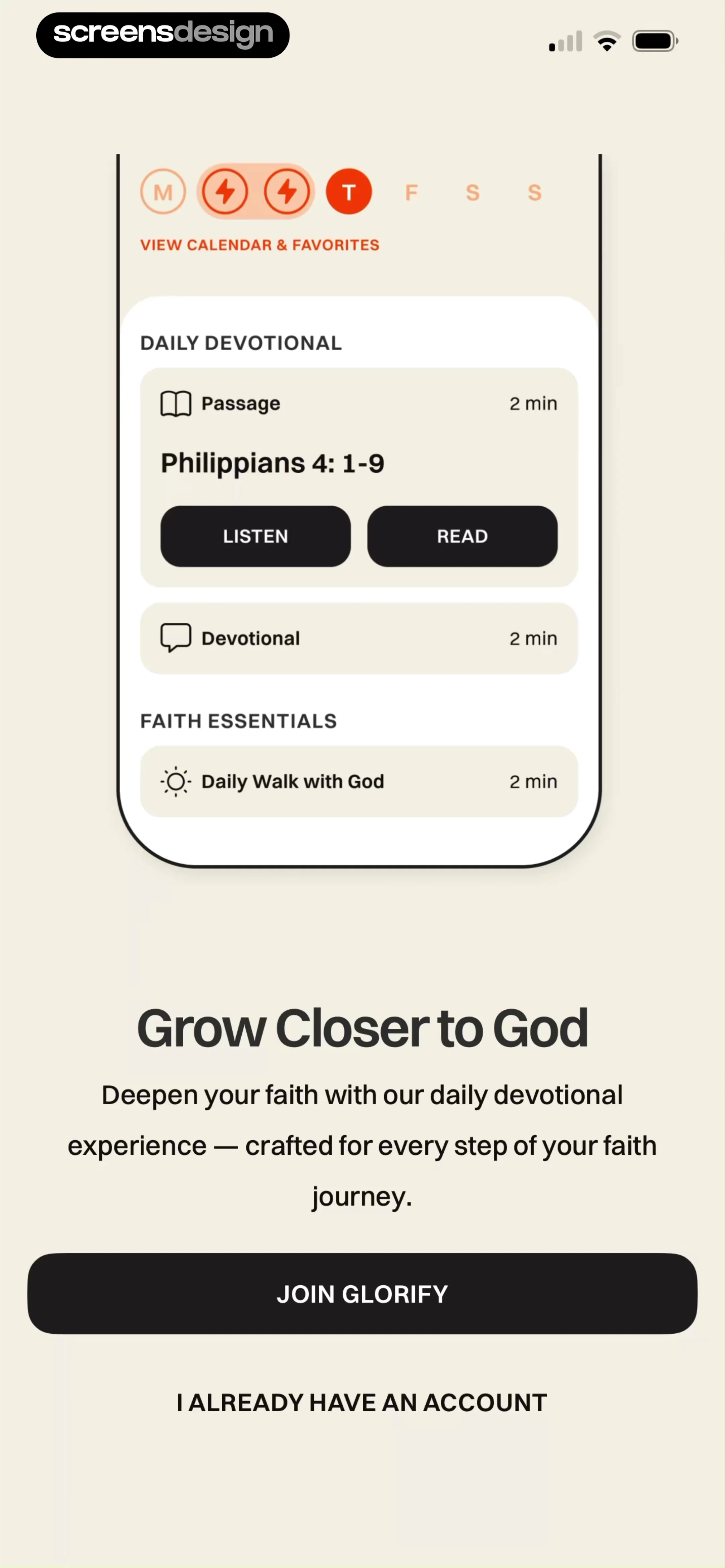 Glorify: Devotional & Prayer screen 3