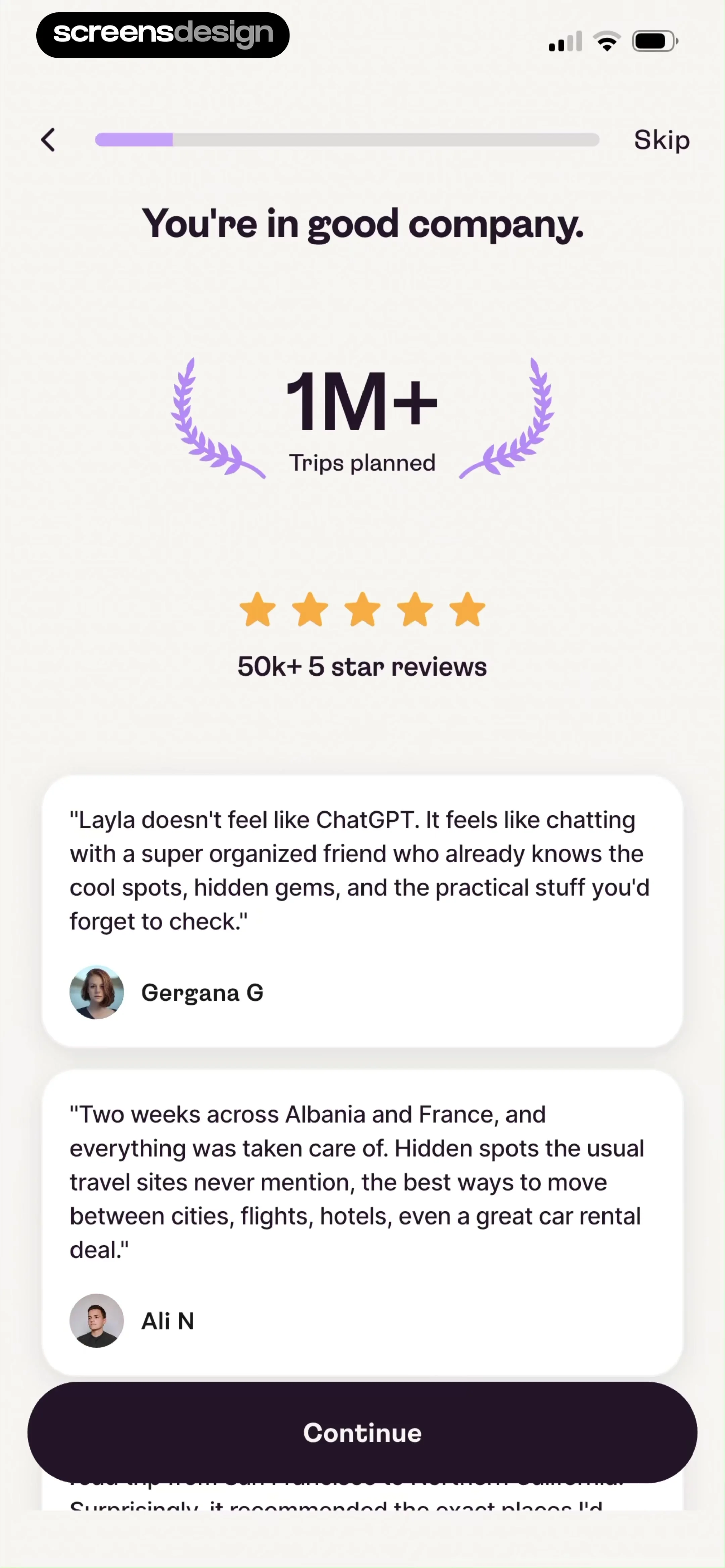 Layla – AI Trip Planner screen 3