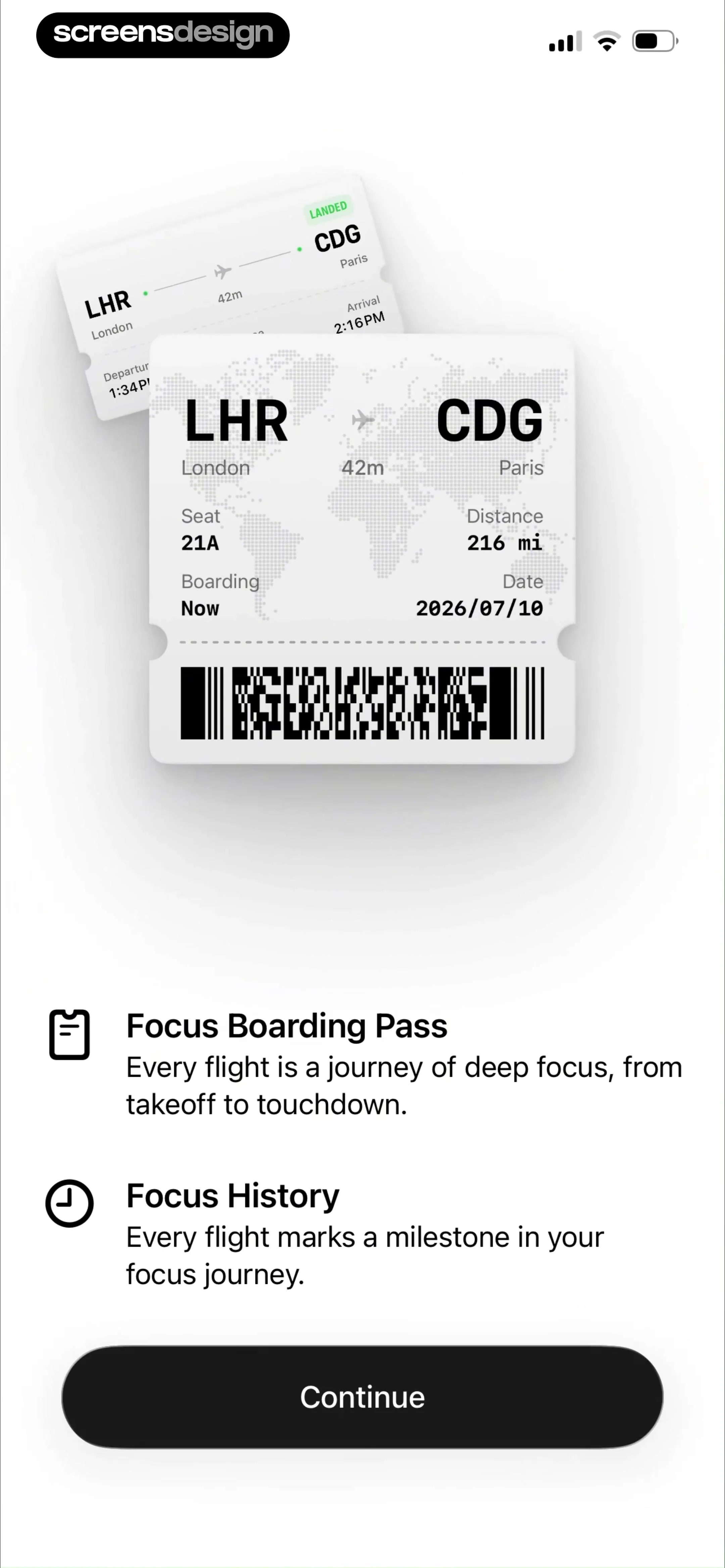 FocusFlight - Deepfocus Timer screen 8
