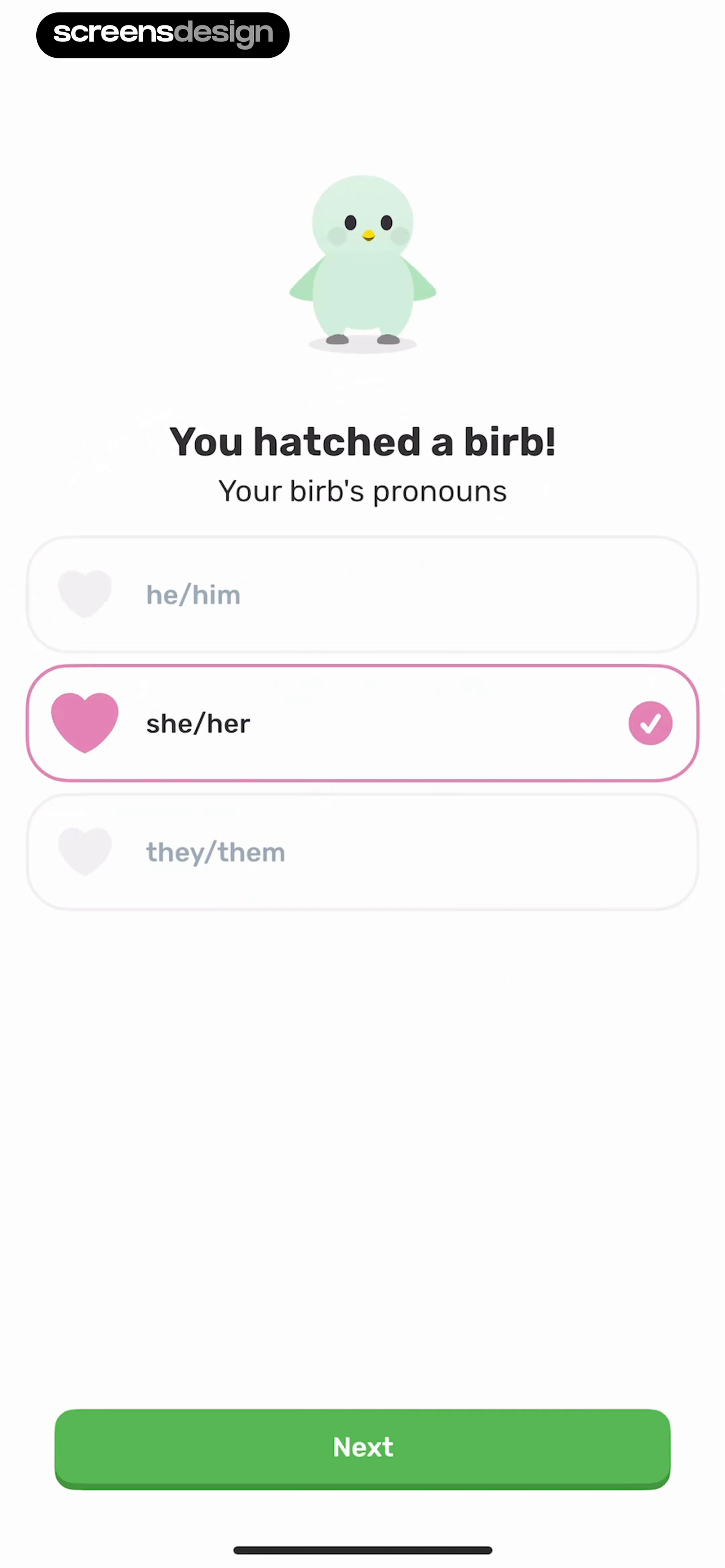 Finch — 個人化問卷