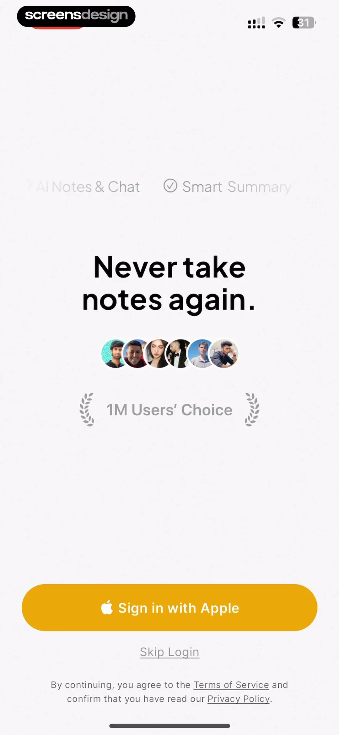 AI Notebook: Notes, Summary | ScreensDesign