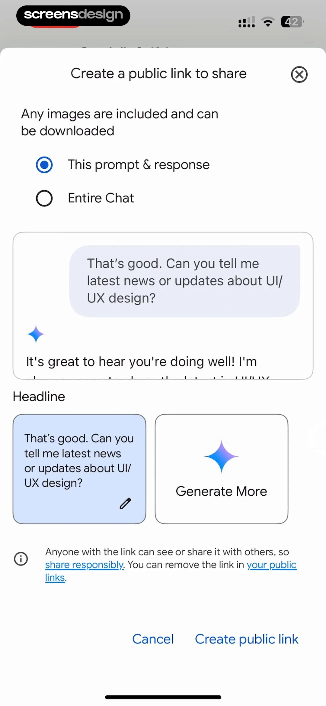 Google Gemini screen 19