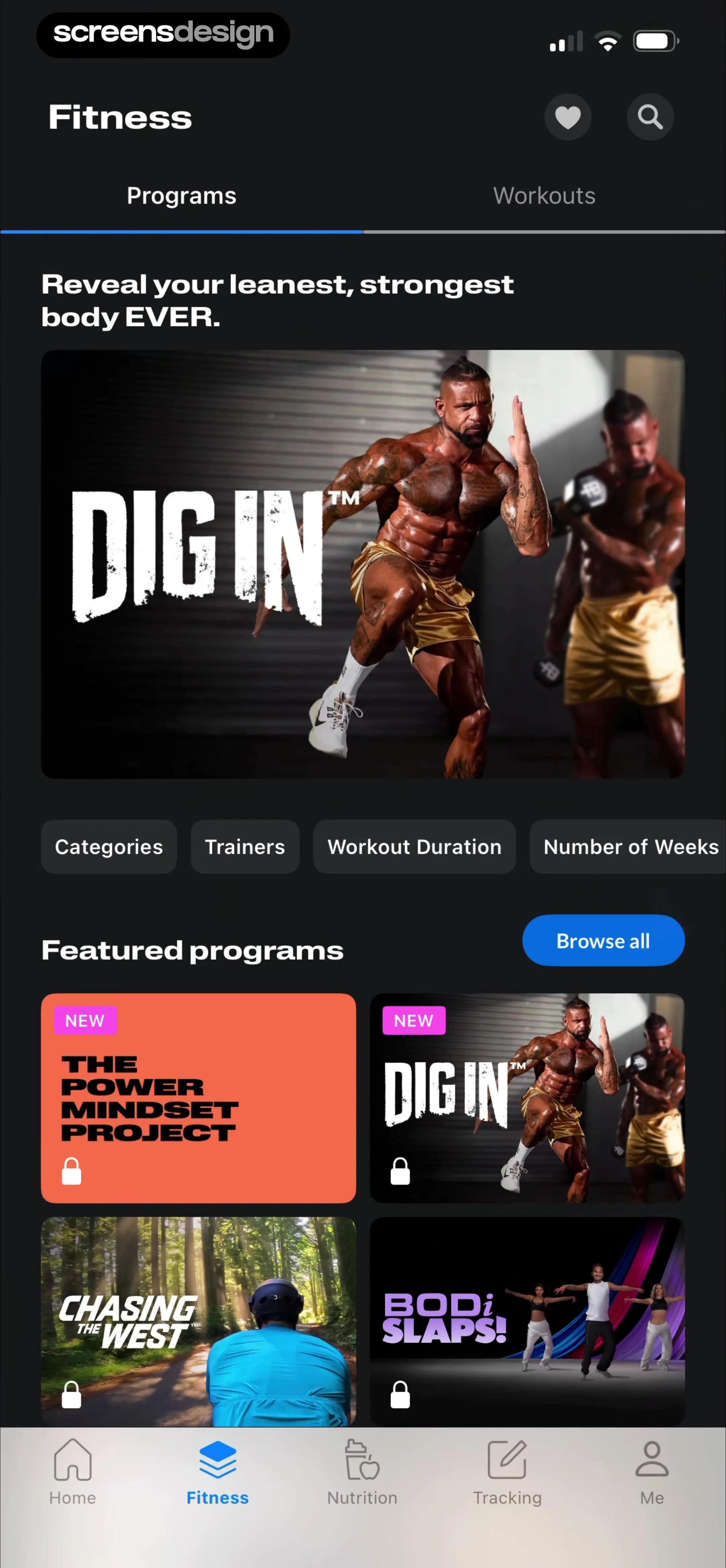 BODi Fitness: Home Workouts screen 57
