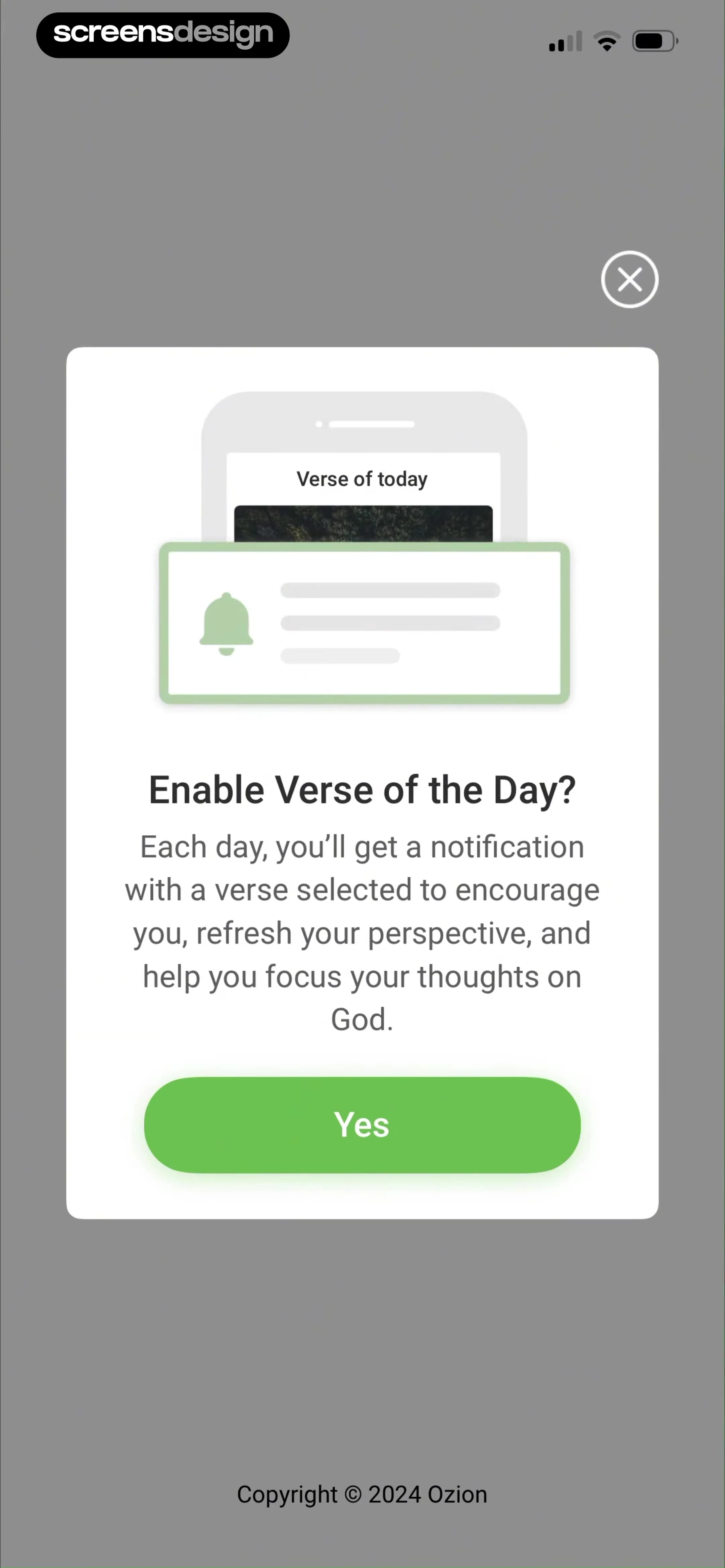 Bible - Daily Bible Verse KJV screen 2