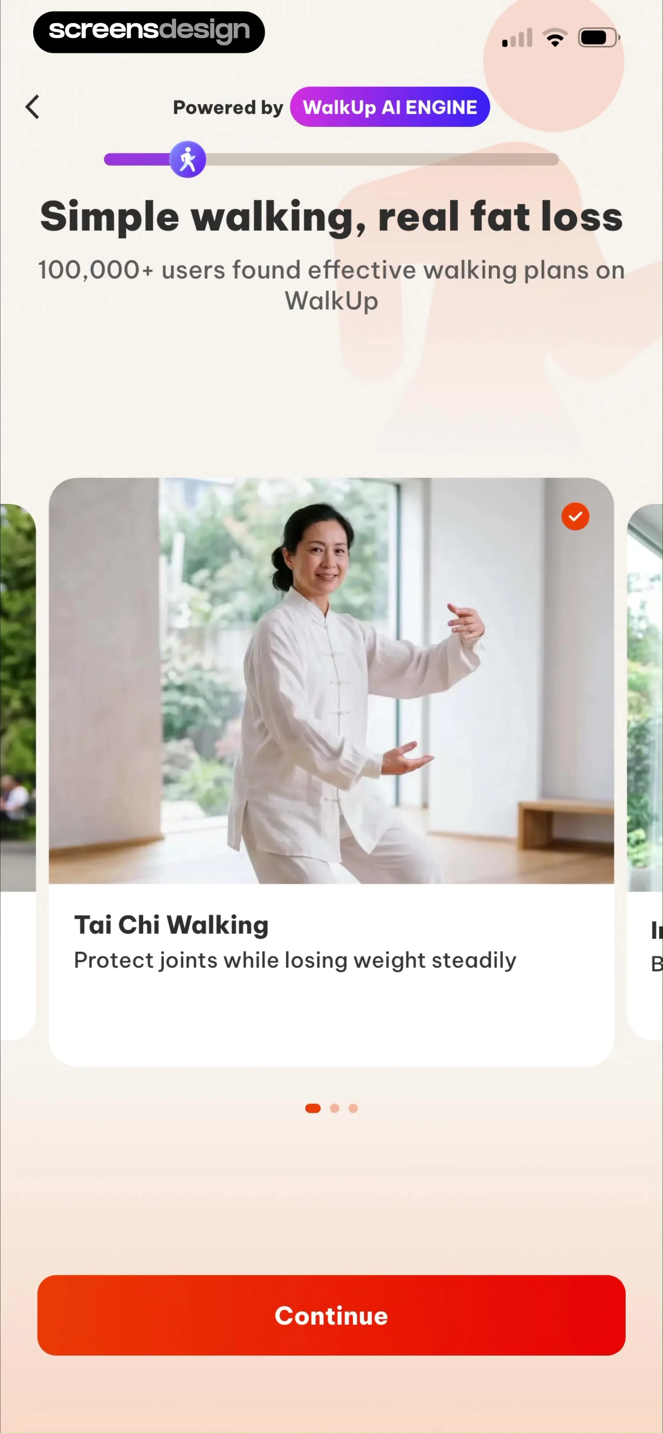 WalkUp | Weight Loss Tracker screen 6