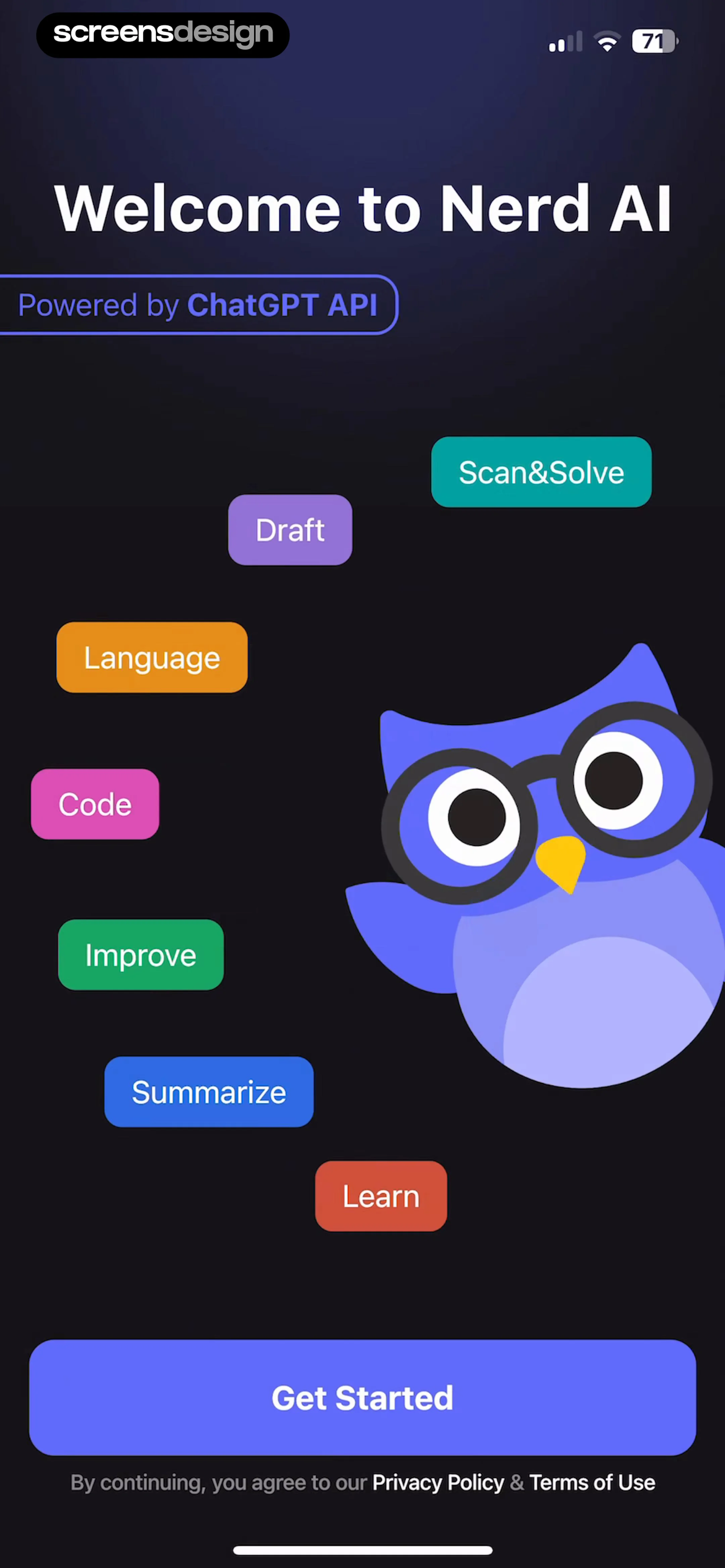 Nerd AI - Math Problem Solver replay screen