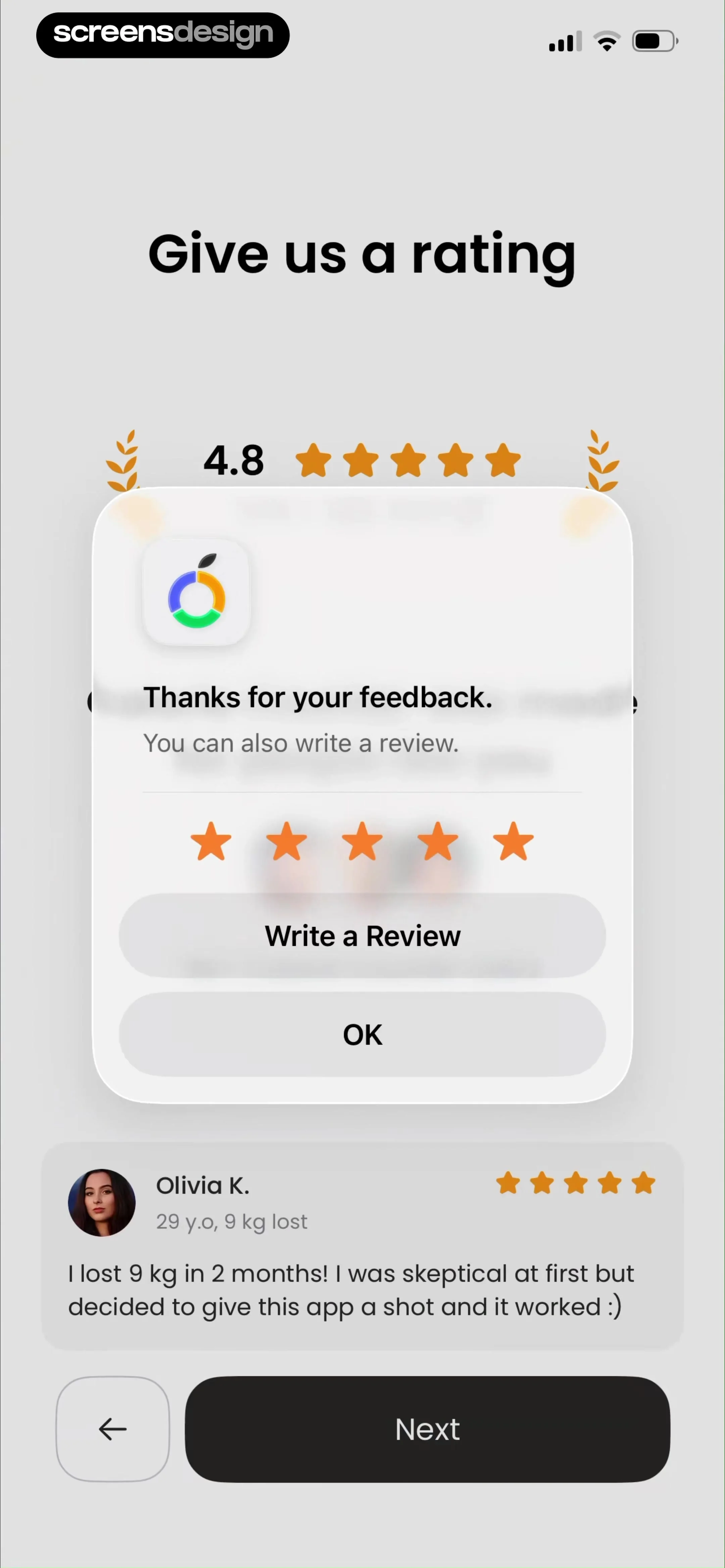 Calorie Counter by Numify screen 86